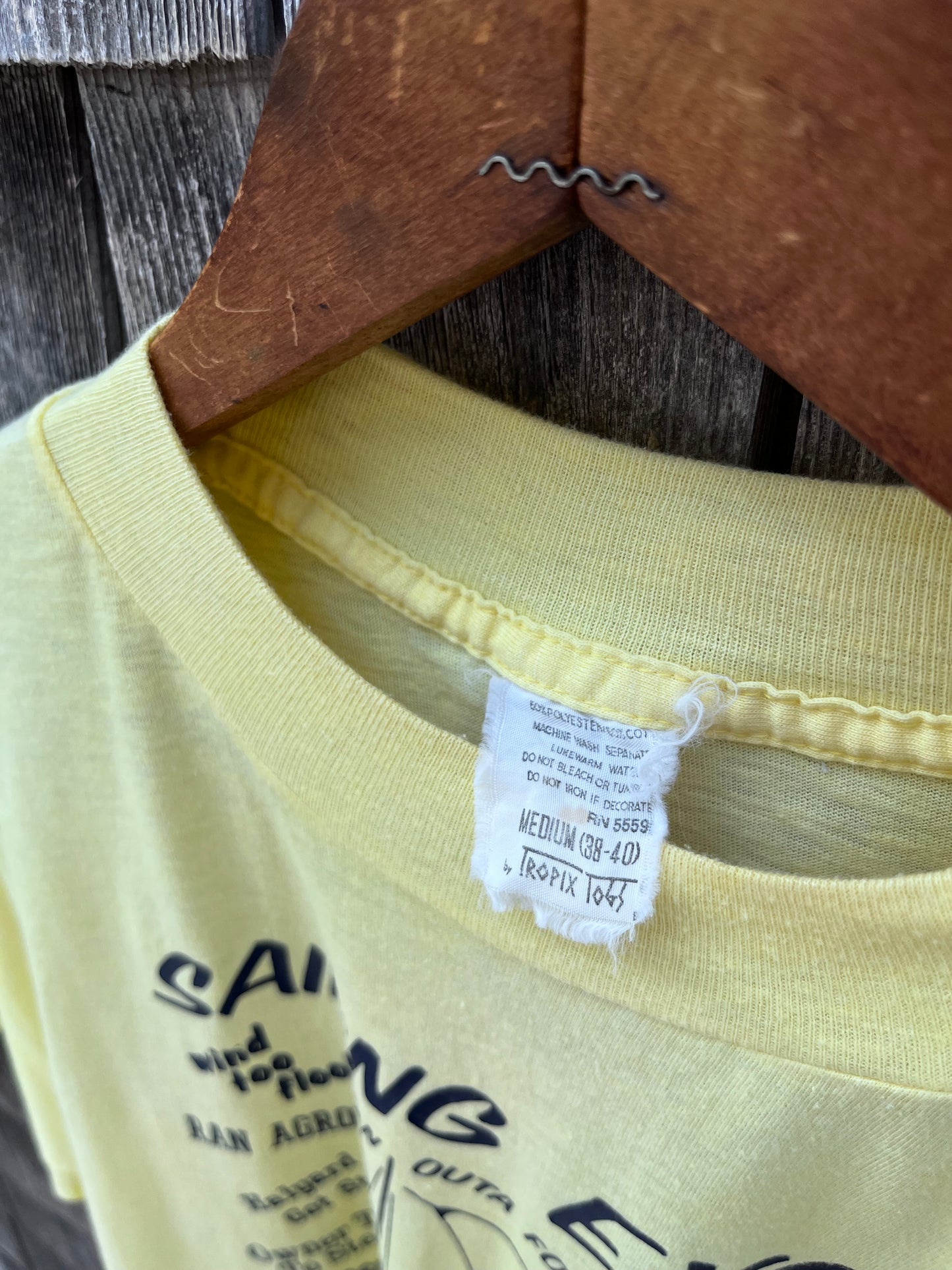 80s Sailing Excuses T-Shirt (S)