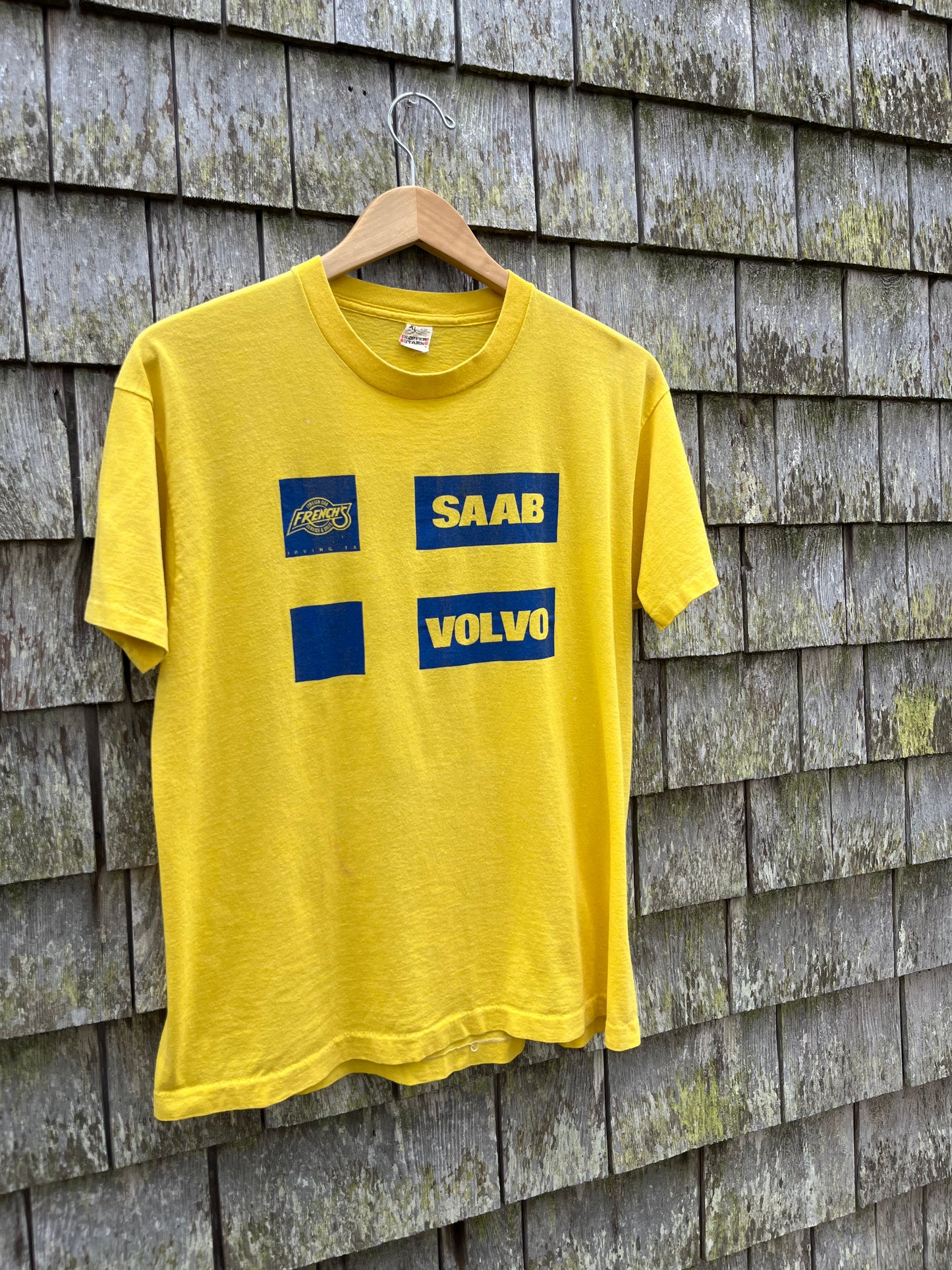 80s French’s Saab Volvo Texas T-Shirt (M)