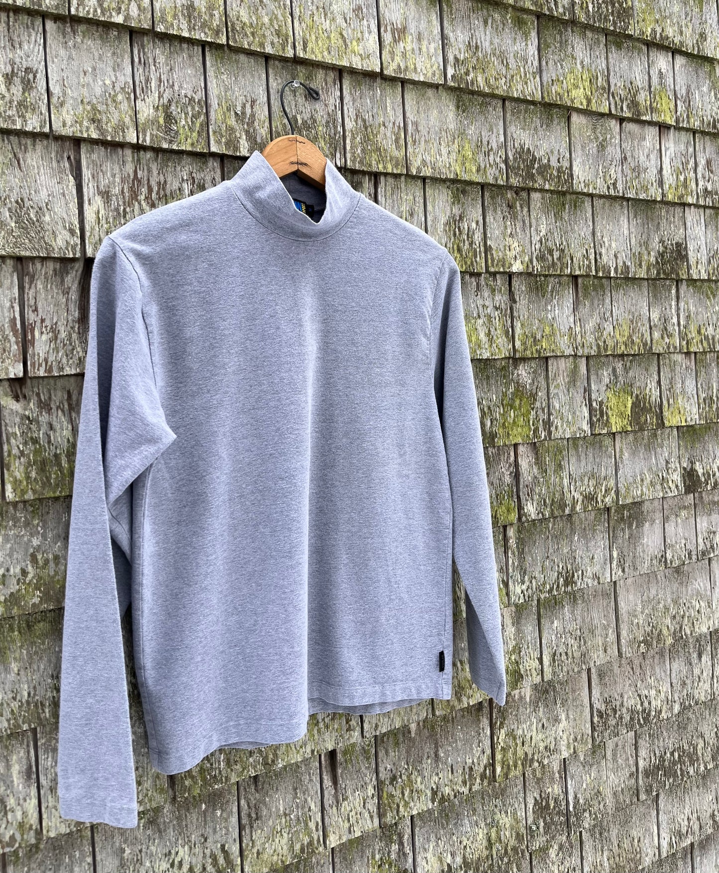 90s J.Crew Sport Mock Neck Shirt (M)