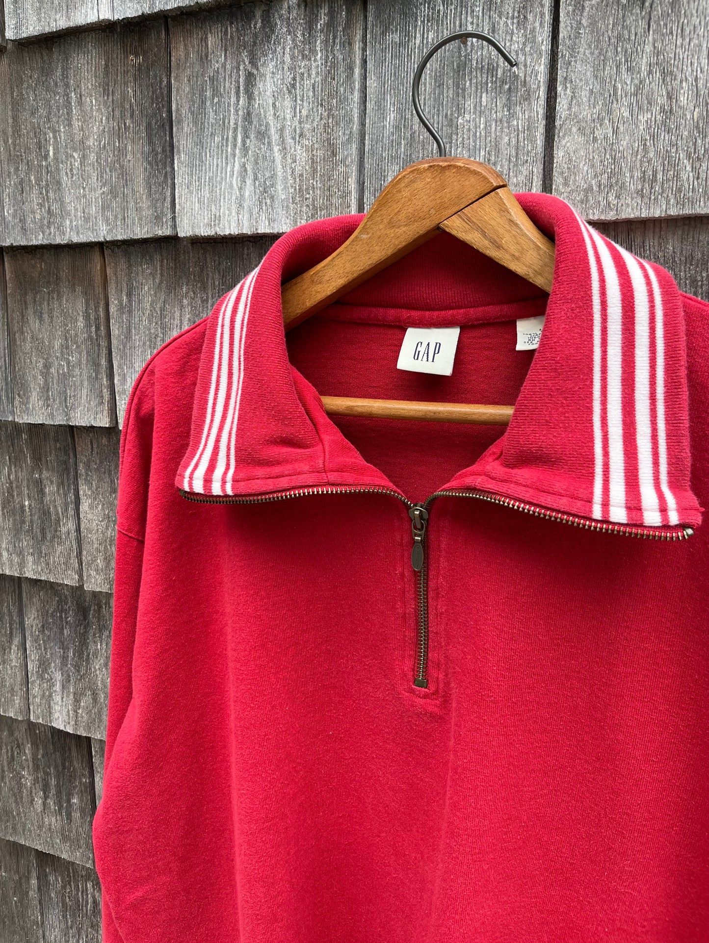 00s GAP Cotton Quarter Zip Pullover (L/XL)