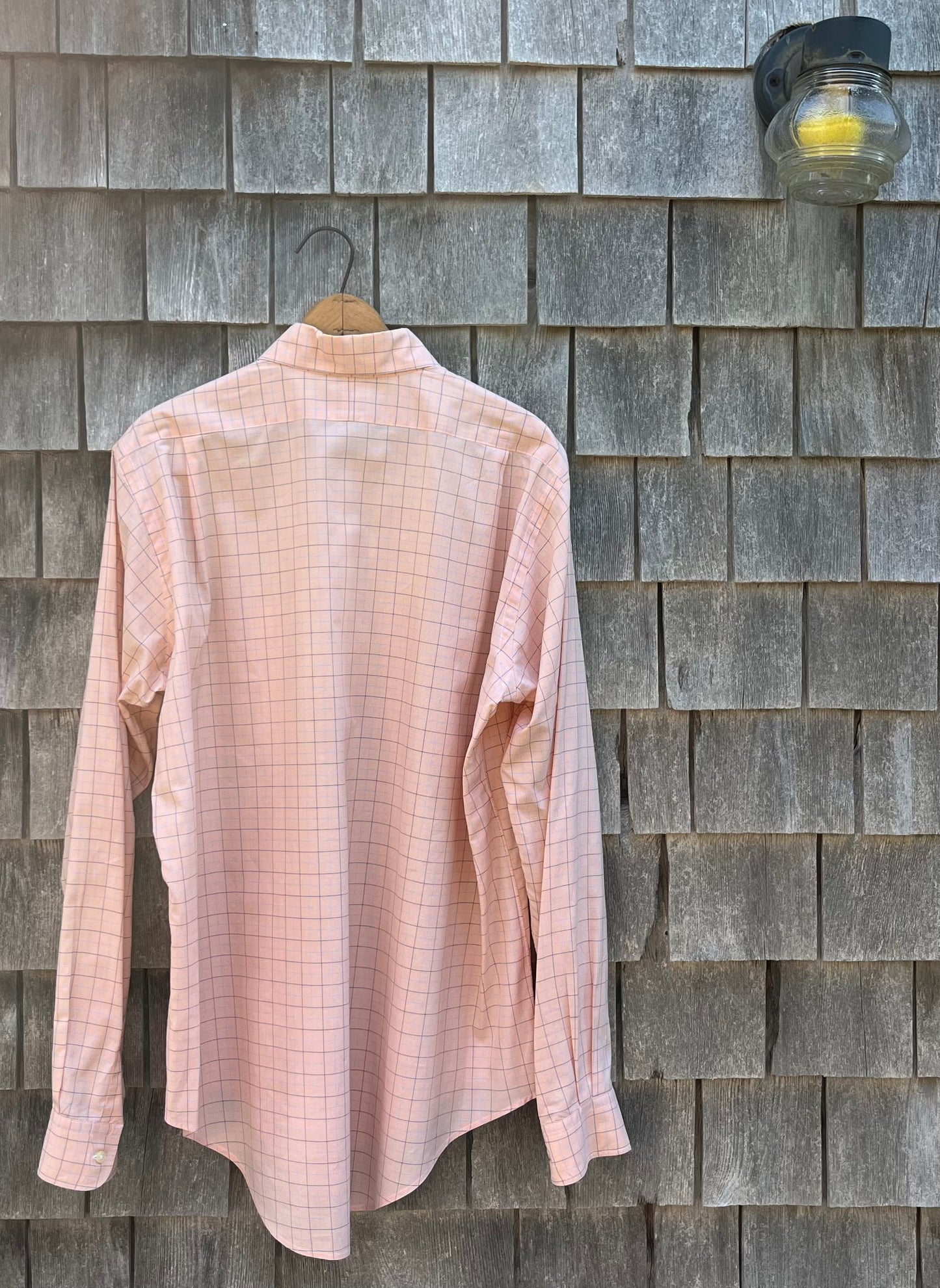 90s The Andover Shop Check Pattern Button Front Shirt (15.5-5)