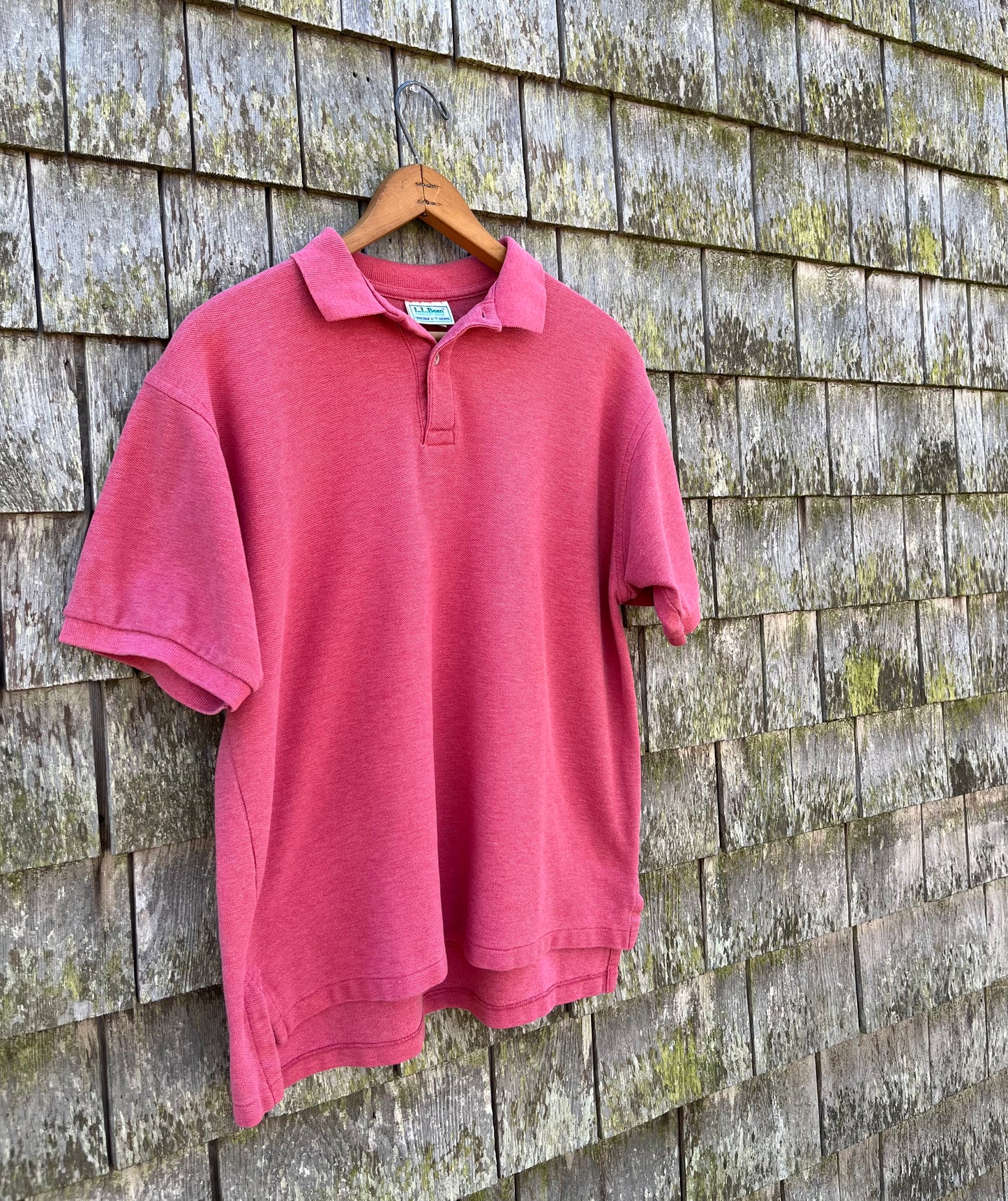90s L.L. Bean ‘Double L’ Cotton Polo Shirt (M/L)