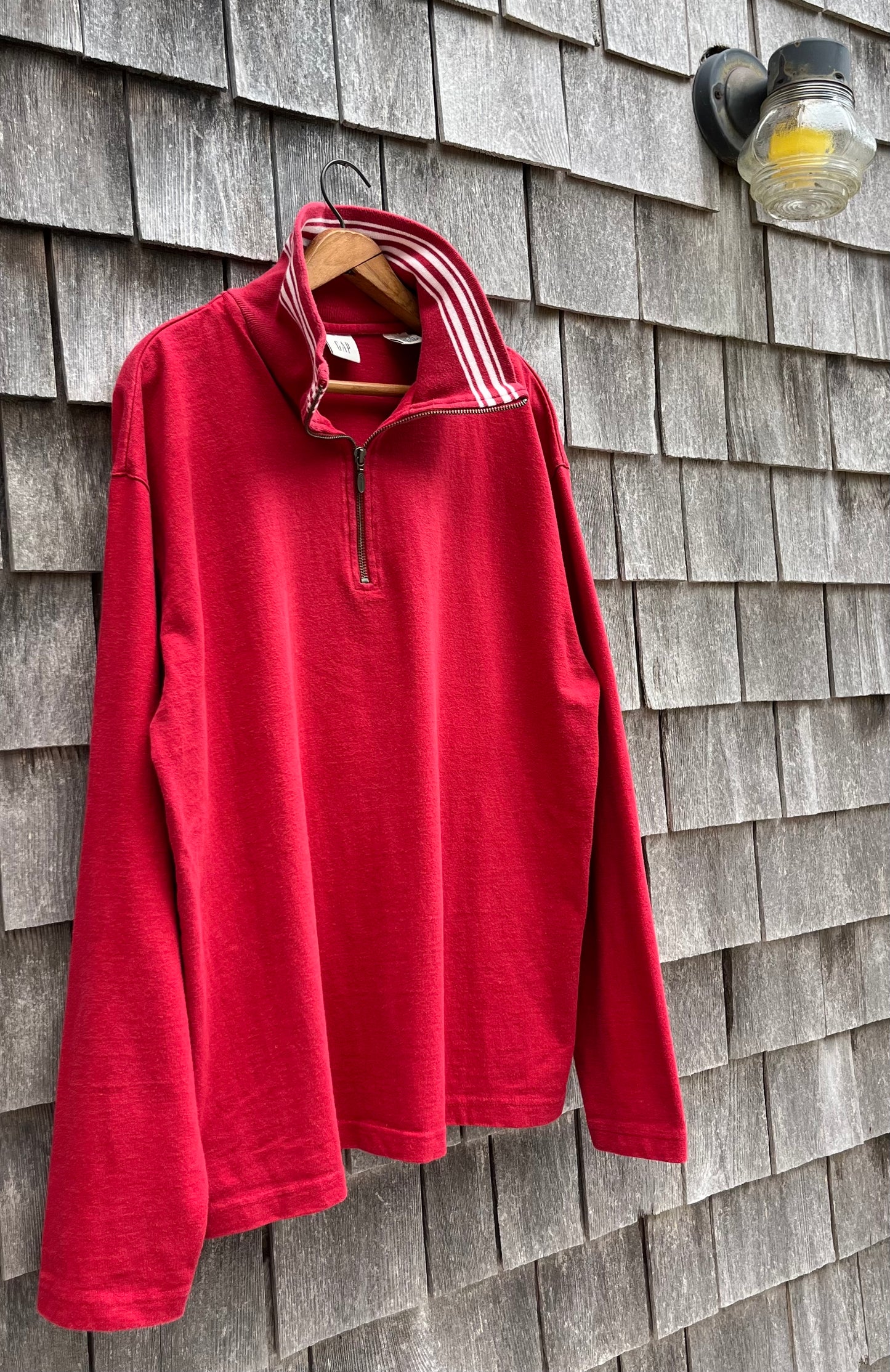 00s GAP Cotton Quarter Zip Pullover (L/XL)