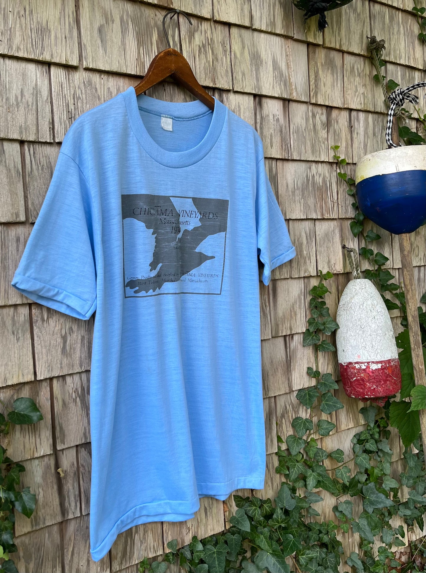 70s Chicama Vineyard Martha’s Vineyard T-Shirt (M)