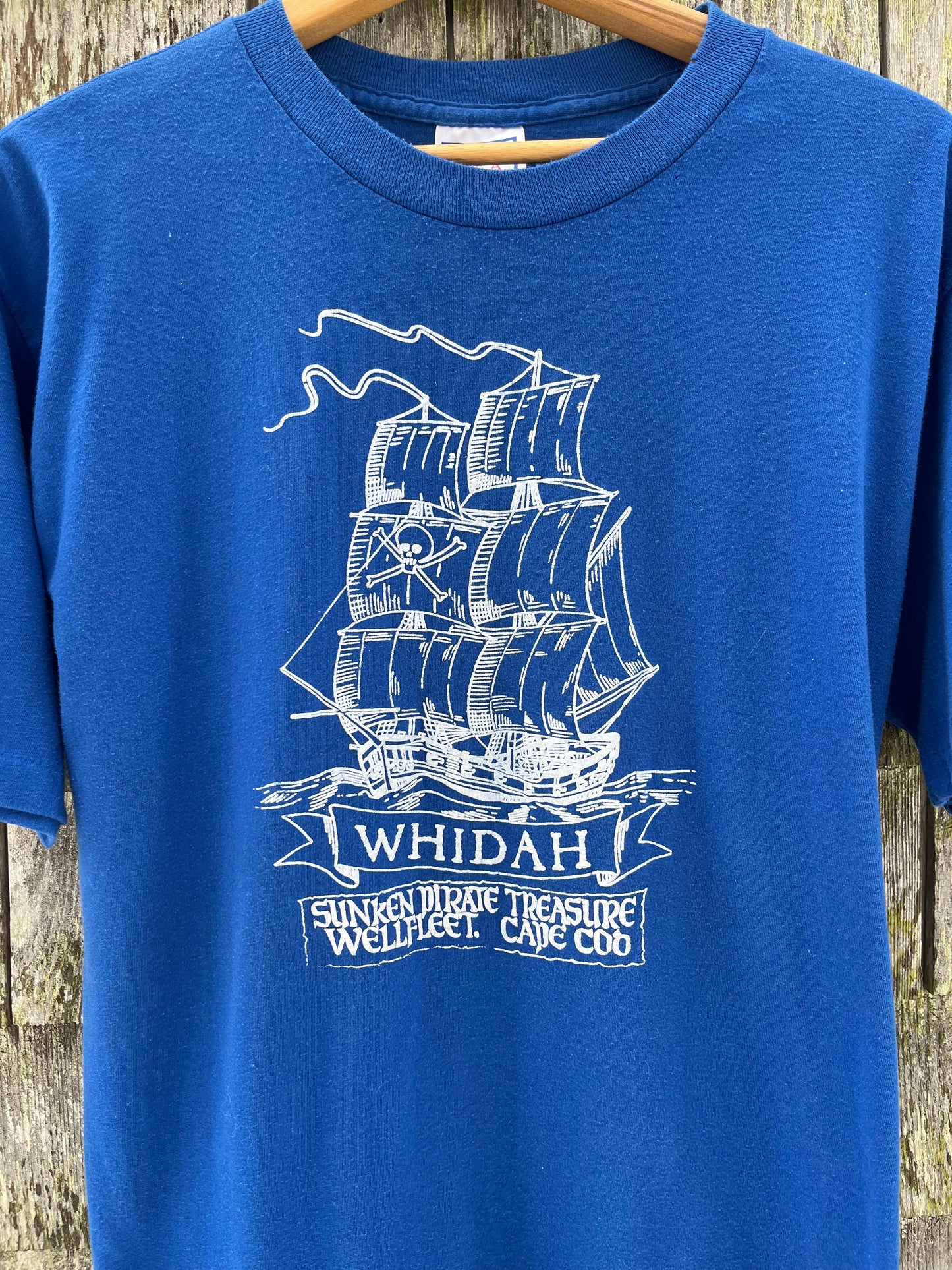 80s Whidah Sunken Pirate Treasure Wellfleet T-Shirt (M)