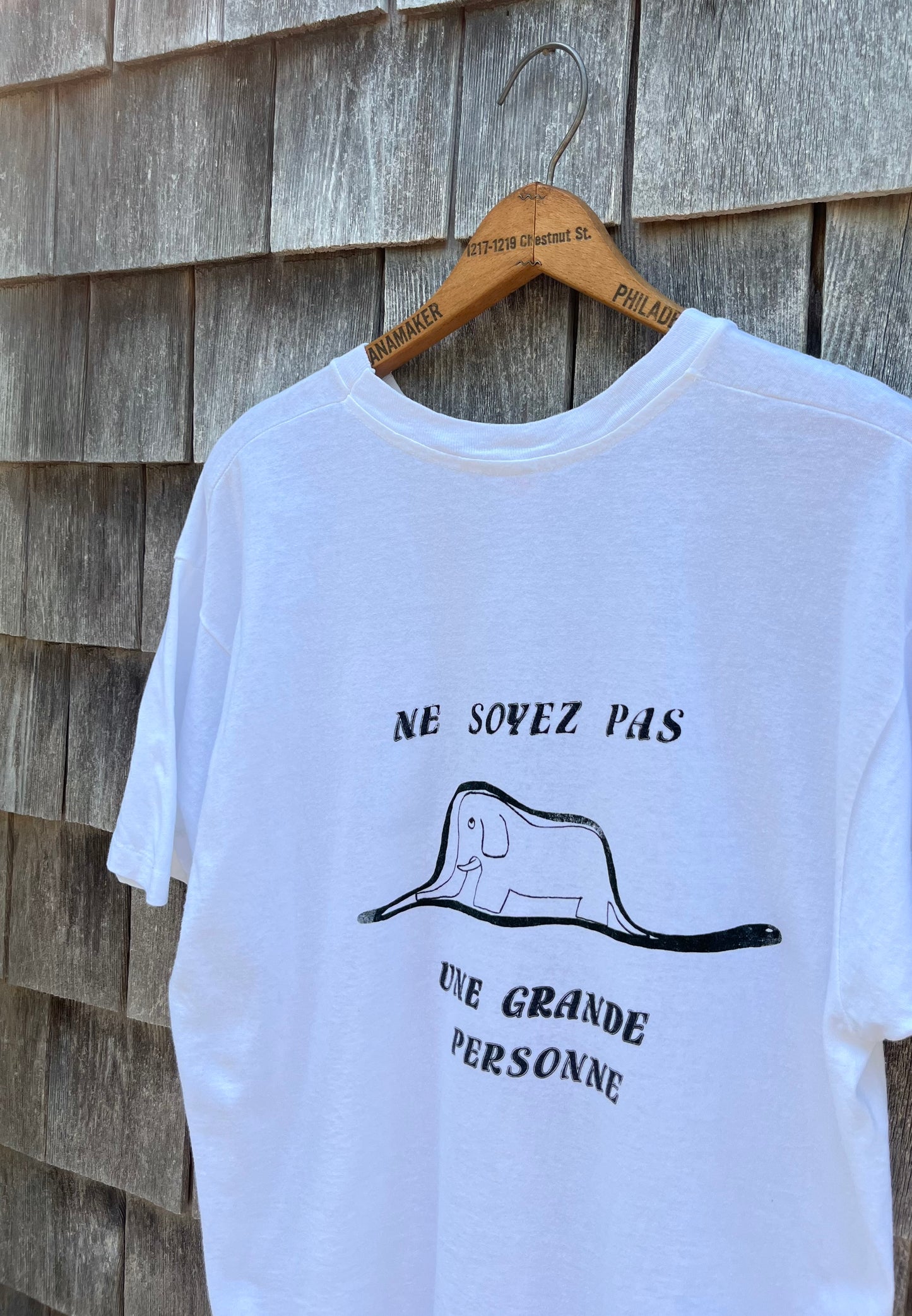 80s The Little Prince Not A Hat T-Shirt (M/L)