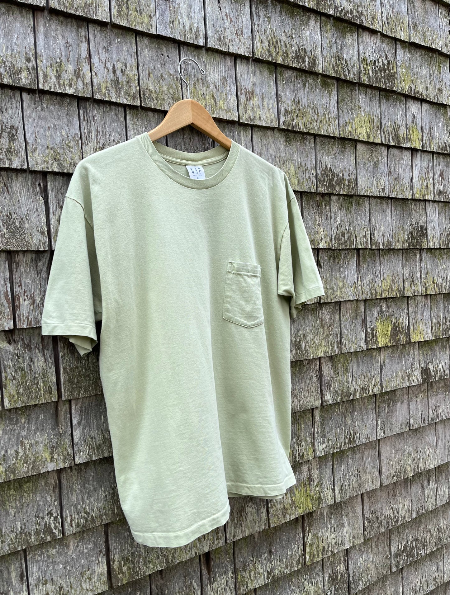 90s GAP Cotton Pocket T-Shirt (L)