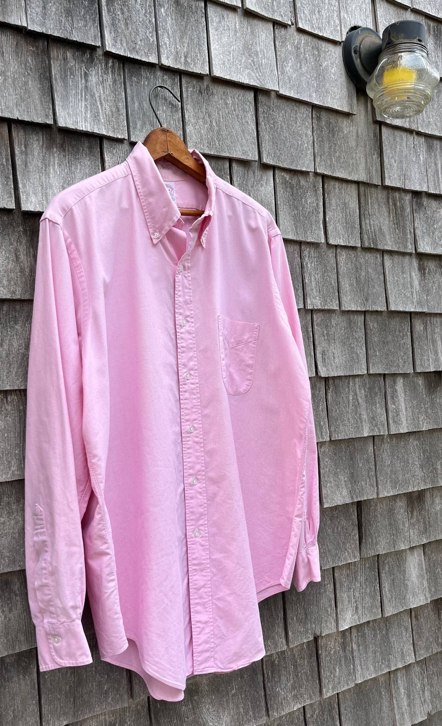 90s Brooks Brothers Makers Oxford Cloth Button Down Shirt (16.5-4)
