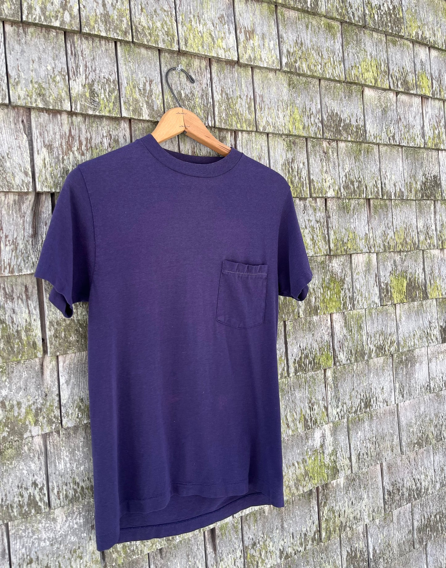 80s Lampost Oak Bluffs Martha’s Vineyard Pocket T-Shirt (S)