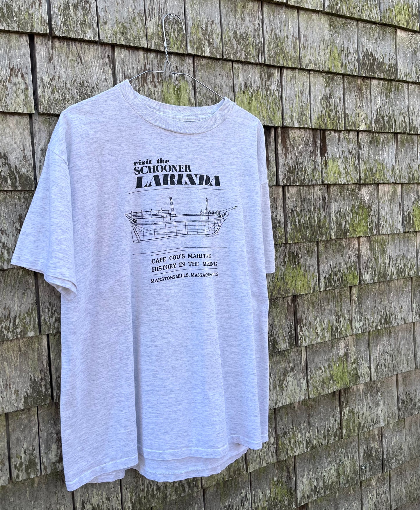 90s The Schooner Larinda Marstons Mills T-Shirt (L)