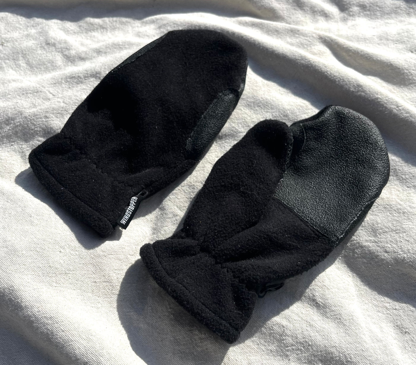 90s L.L. Bean Gore Windstopper Fleece Mittens (Large/X-Large)