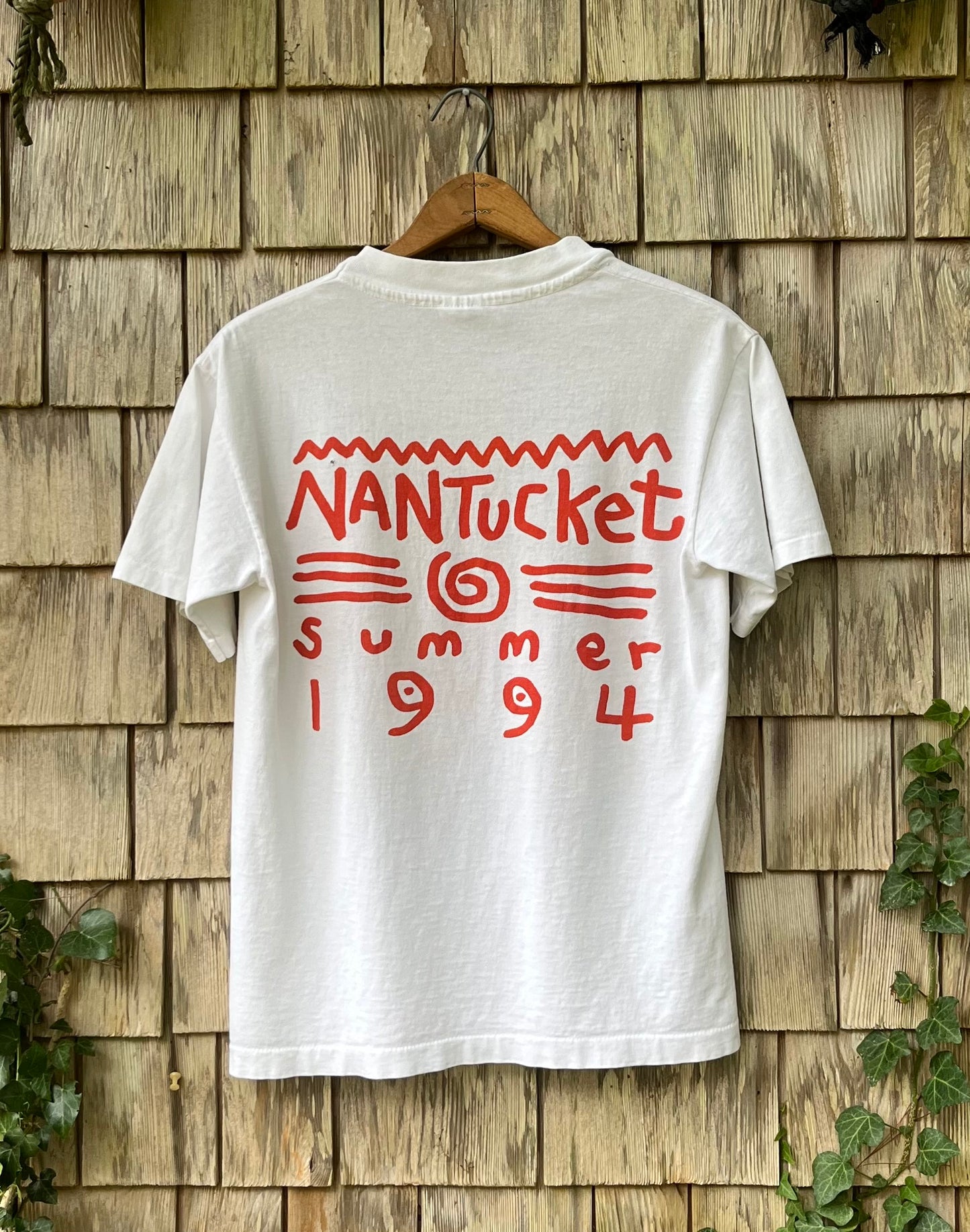 90s Nantucket Summer Big Hed Lobster T-Shirt (S)