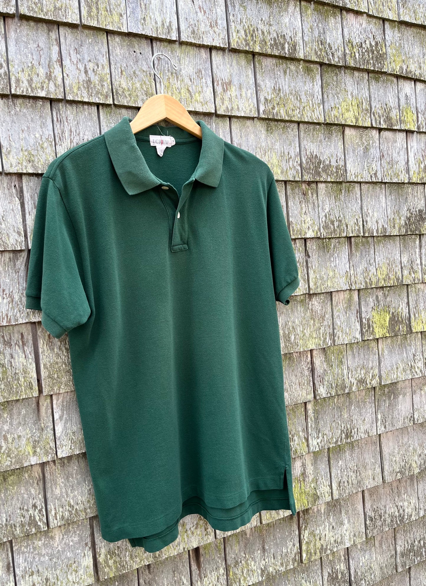 90s J.Crew Pique Cotton Knit Polo Shirt (M/L)