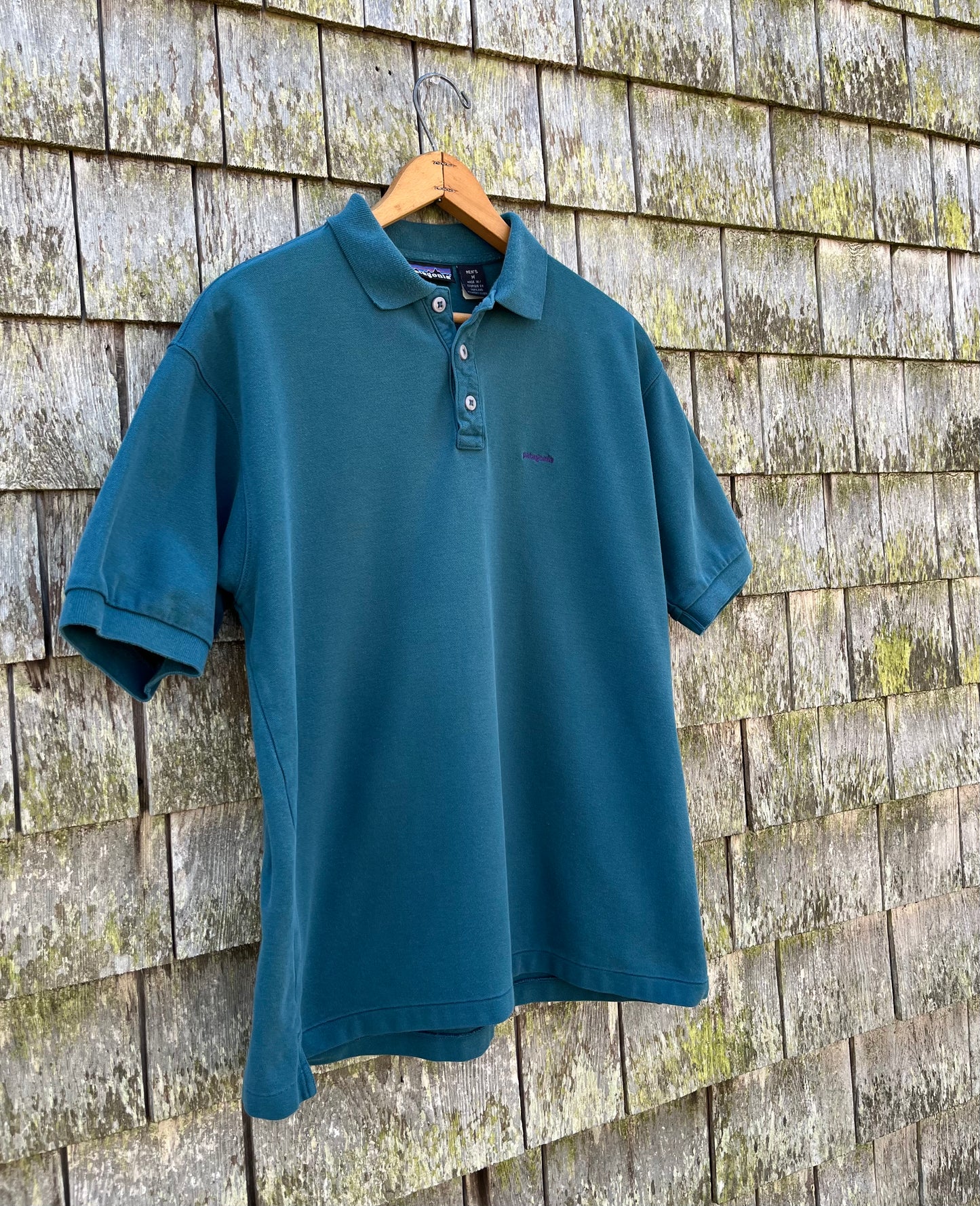 90s Patagonia Cotton Piqué Polo Shirt (M/L)