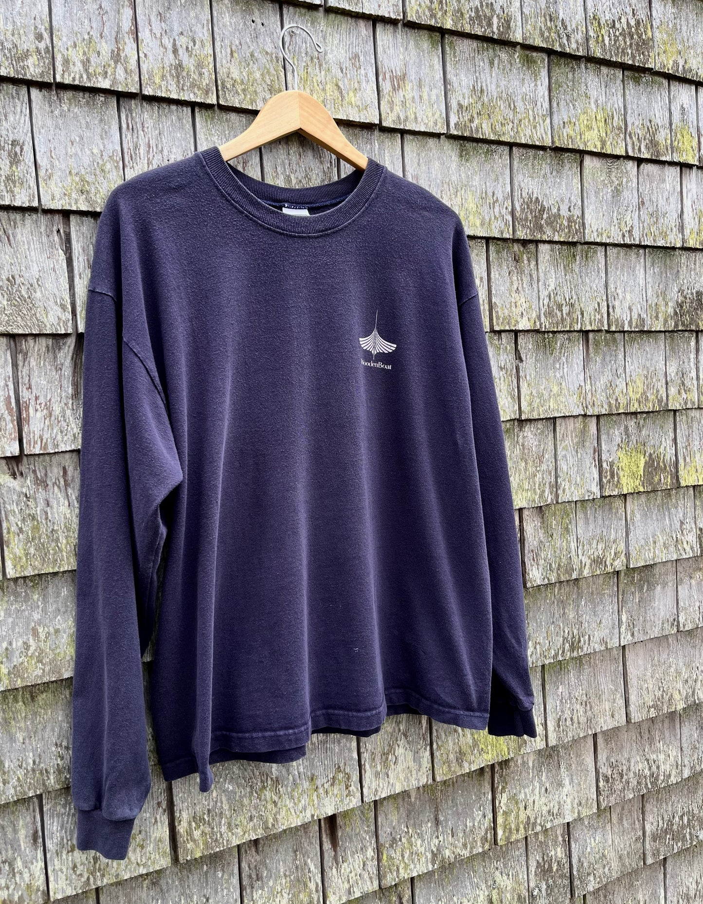 90s WoodenBoat Magazine Long Sleeve T-Shirt (XL)