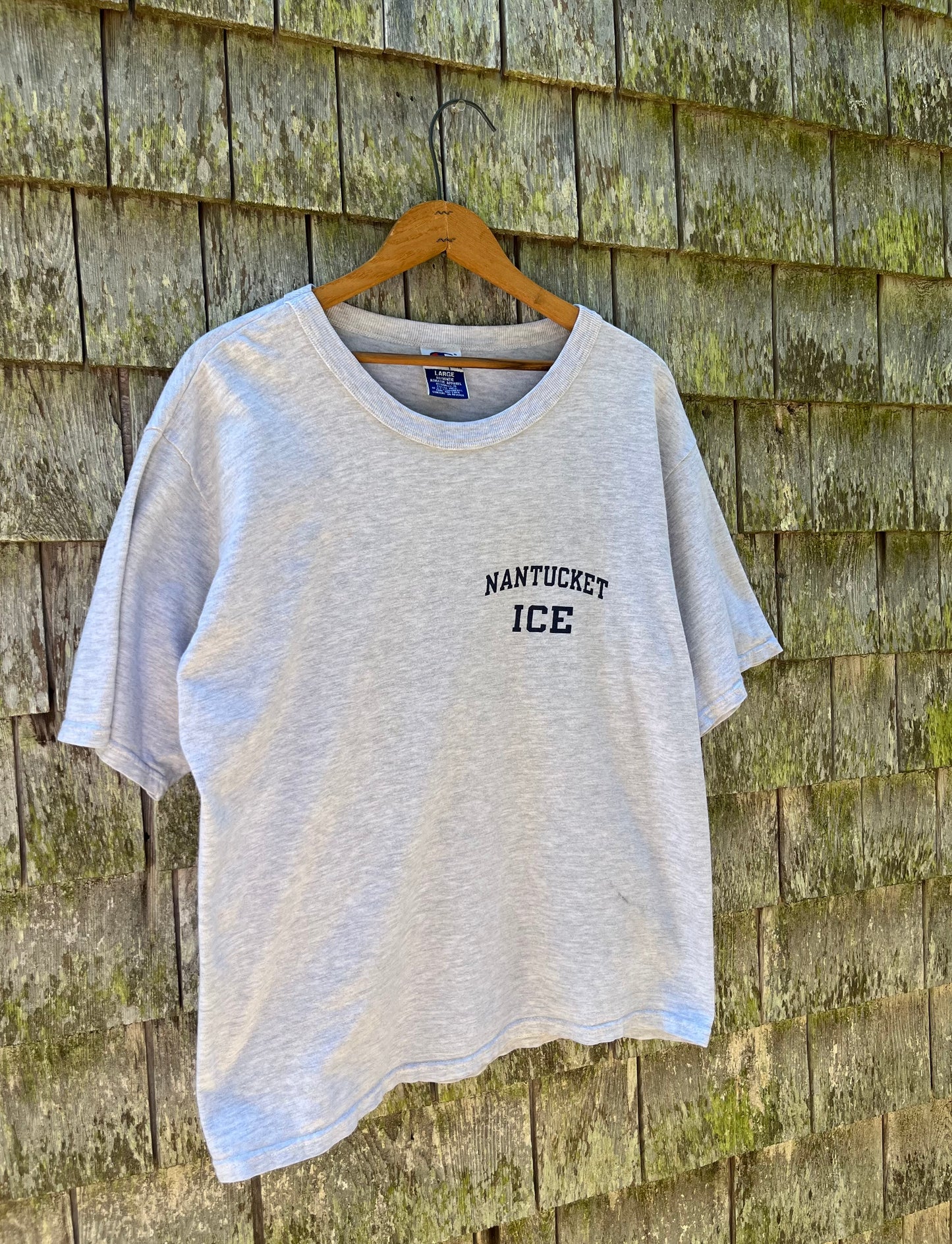 90s Champion Nantucket Ice Hockey T-Shirt (L)