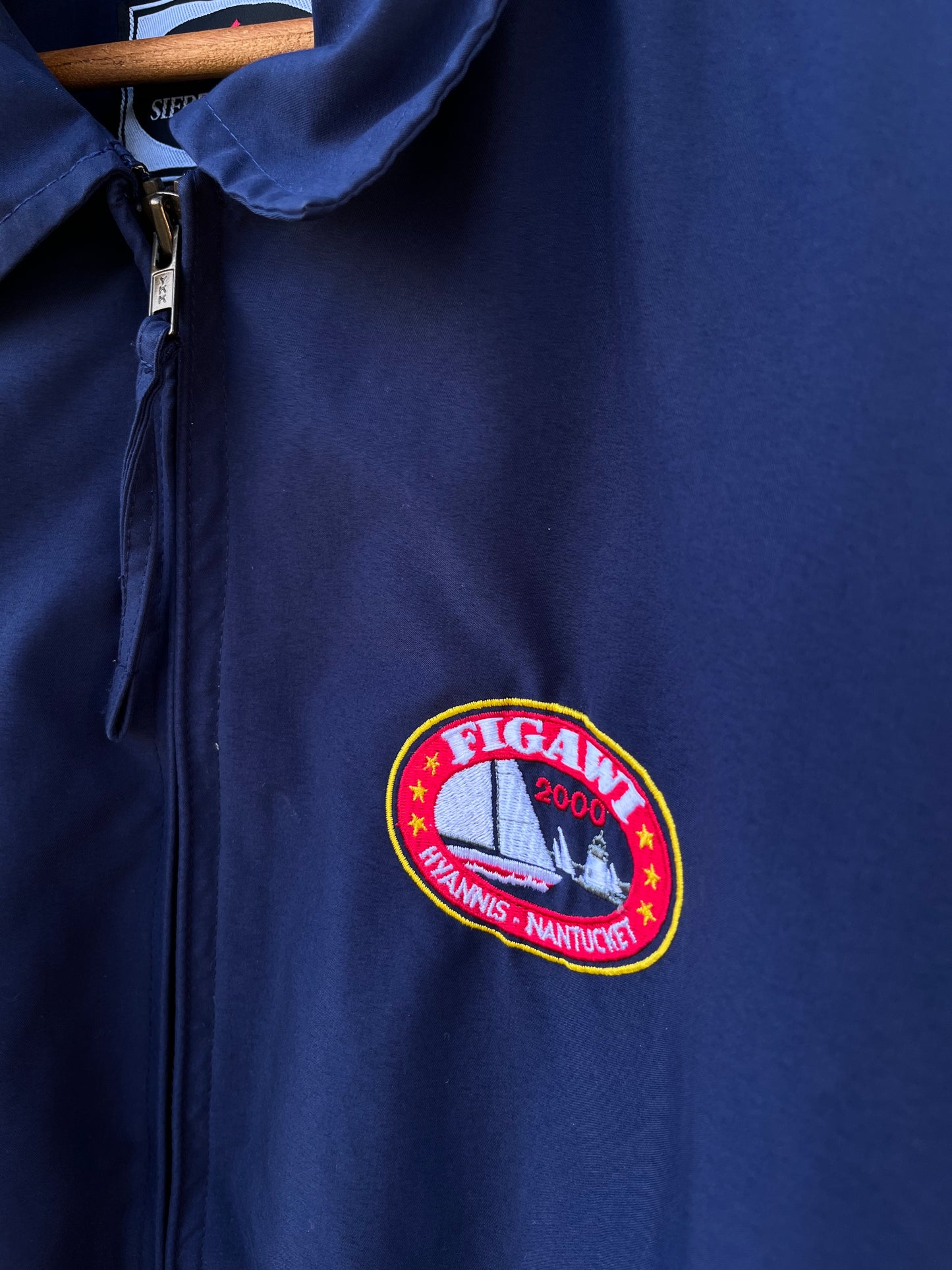 00s Hyannis to Nantucket Figawi Zip Front Lightweight Jacket (XL)