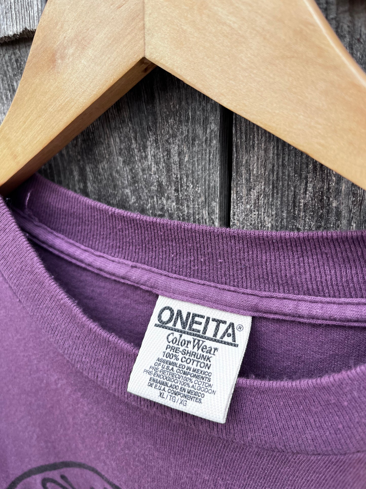 90s Cool As A Moose Kennebunkport Garment Dyed T-Shirt (XL)