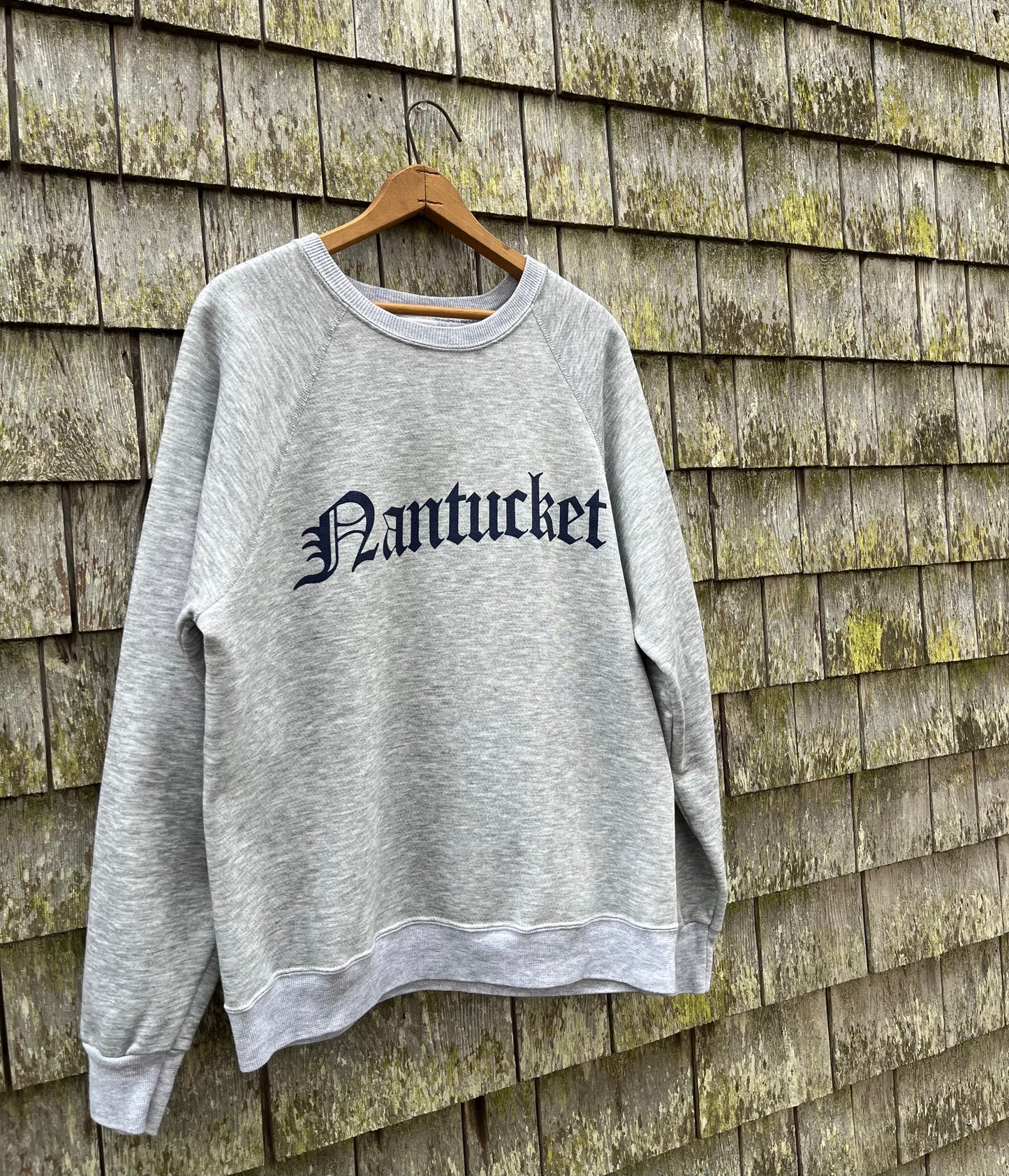 80s Nantucket Raglan Sleeve Crewneck Sweatshirt (L)