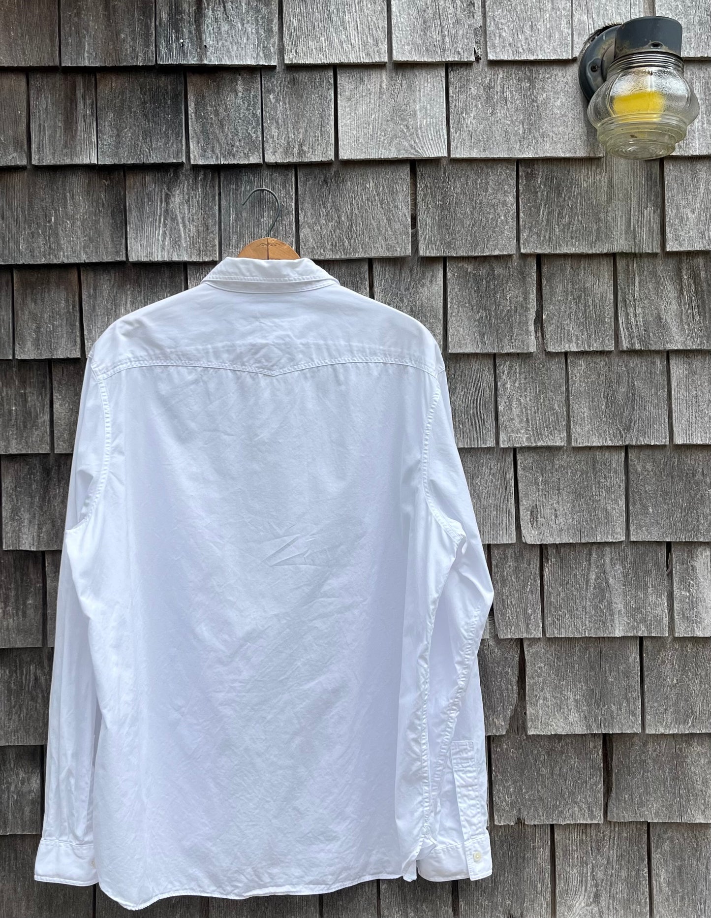 00s Polo Ralph Lauren Chinstrap Collar Button Up Shirt (XL)