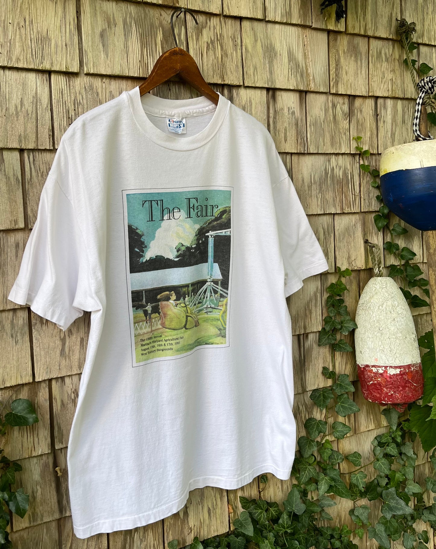 90s Martha’s Vineyard Agricultural Fair T-Shirt (L)