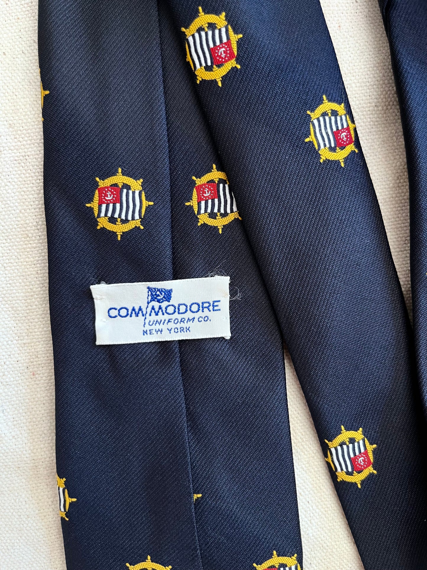 80s United Power Squadrons Club Pattern Necktie