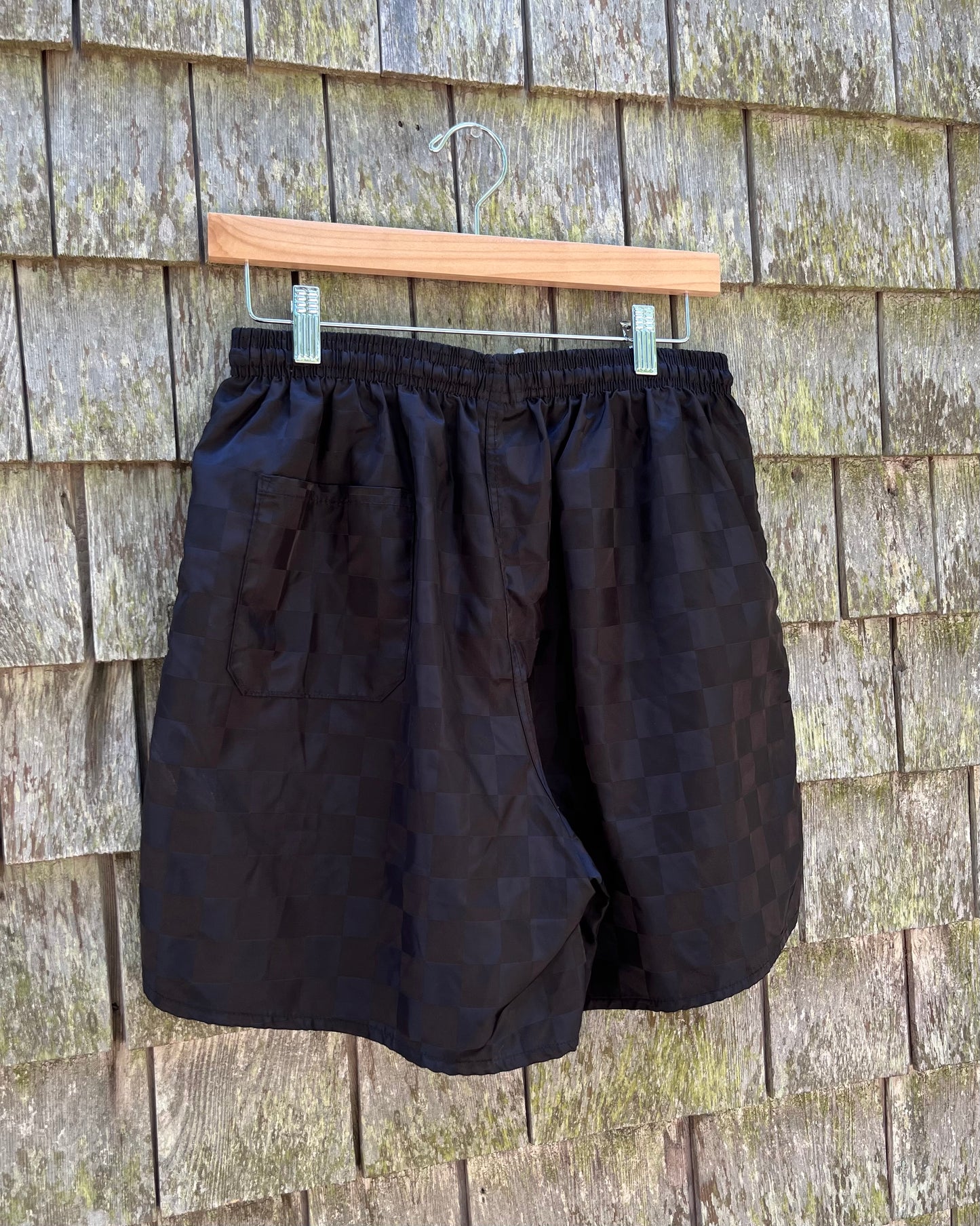 90s Umbro Checkerboard Nylon Shorts (XL)