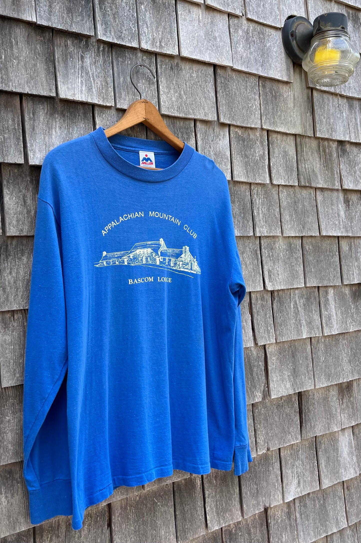 90s Bascom Lodge Adams Massachusetts Long Sleeve T-Shirt (L)