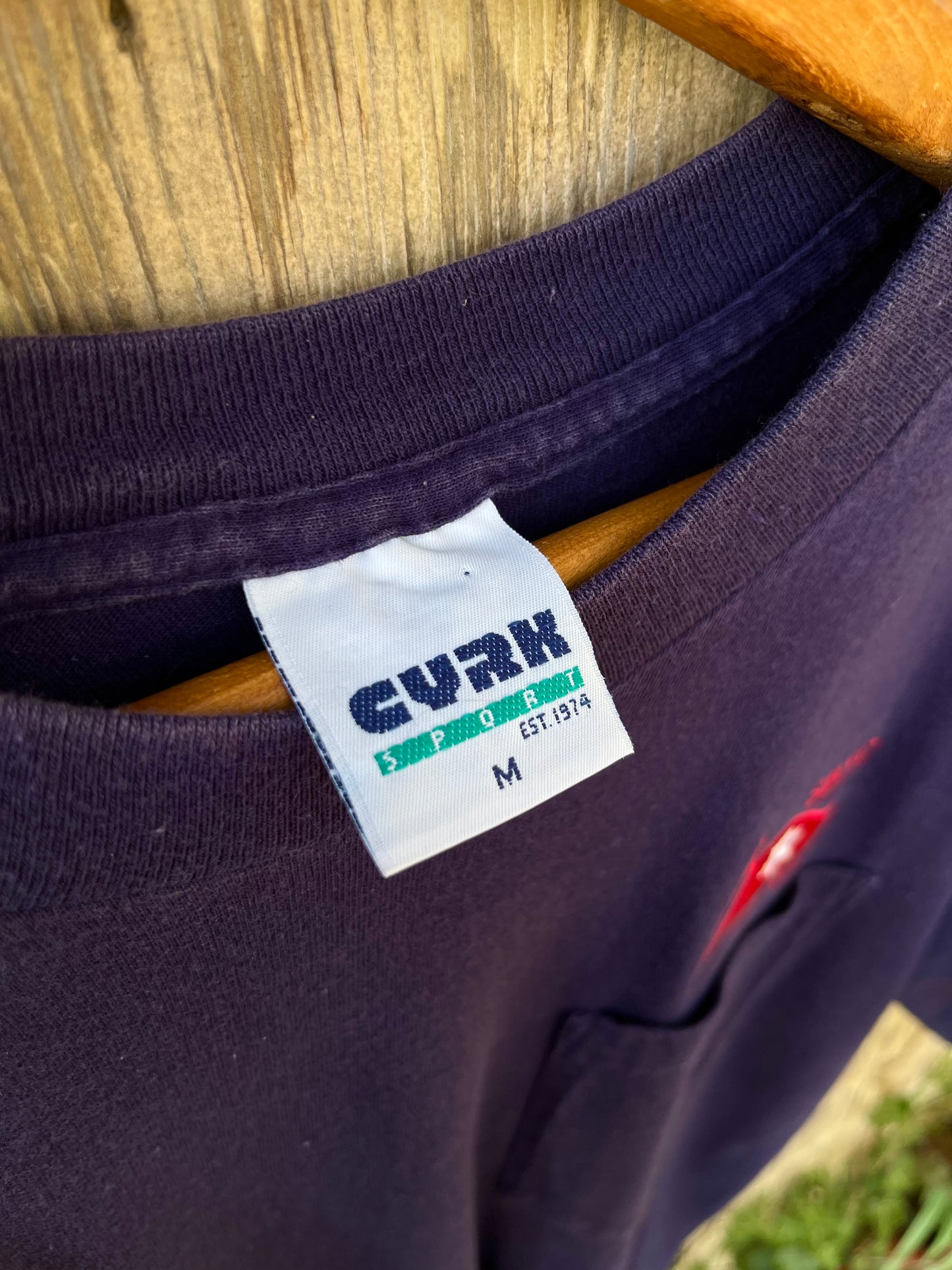 90s Sandy Bay Yacht Club Rockport MA Pocket T-Shirt (M)