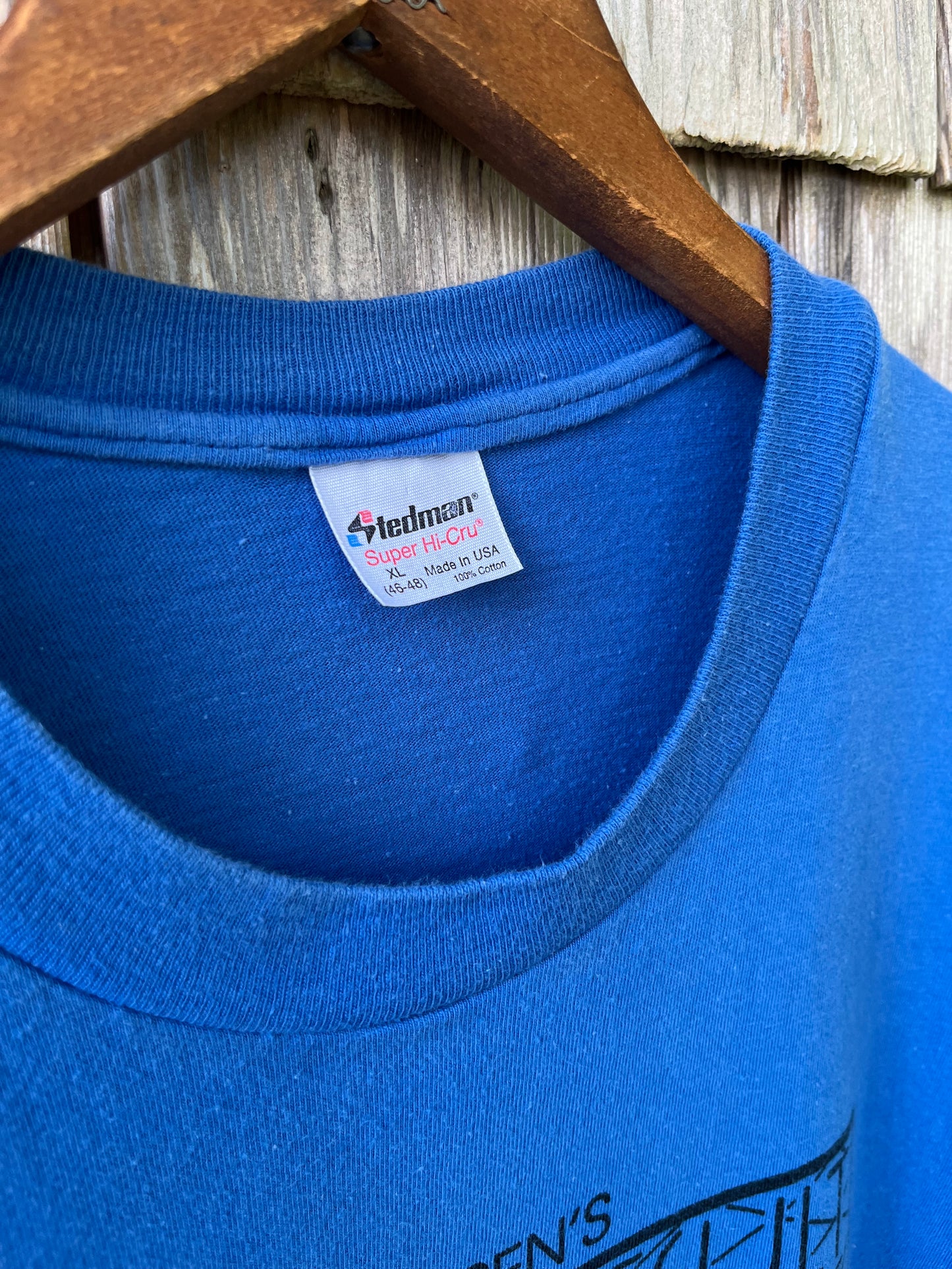 90s Larsen's The Net Result Seafood Market Martha’s Vineyard T-Shirt (L)