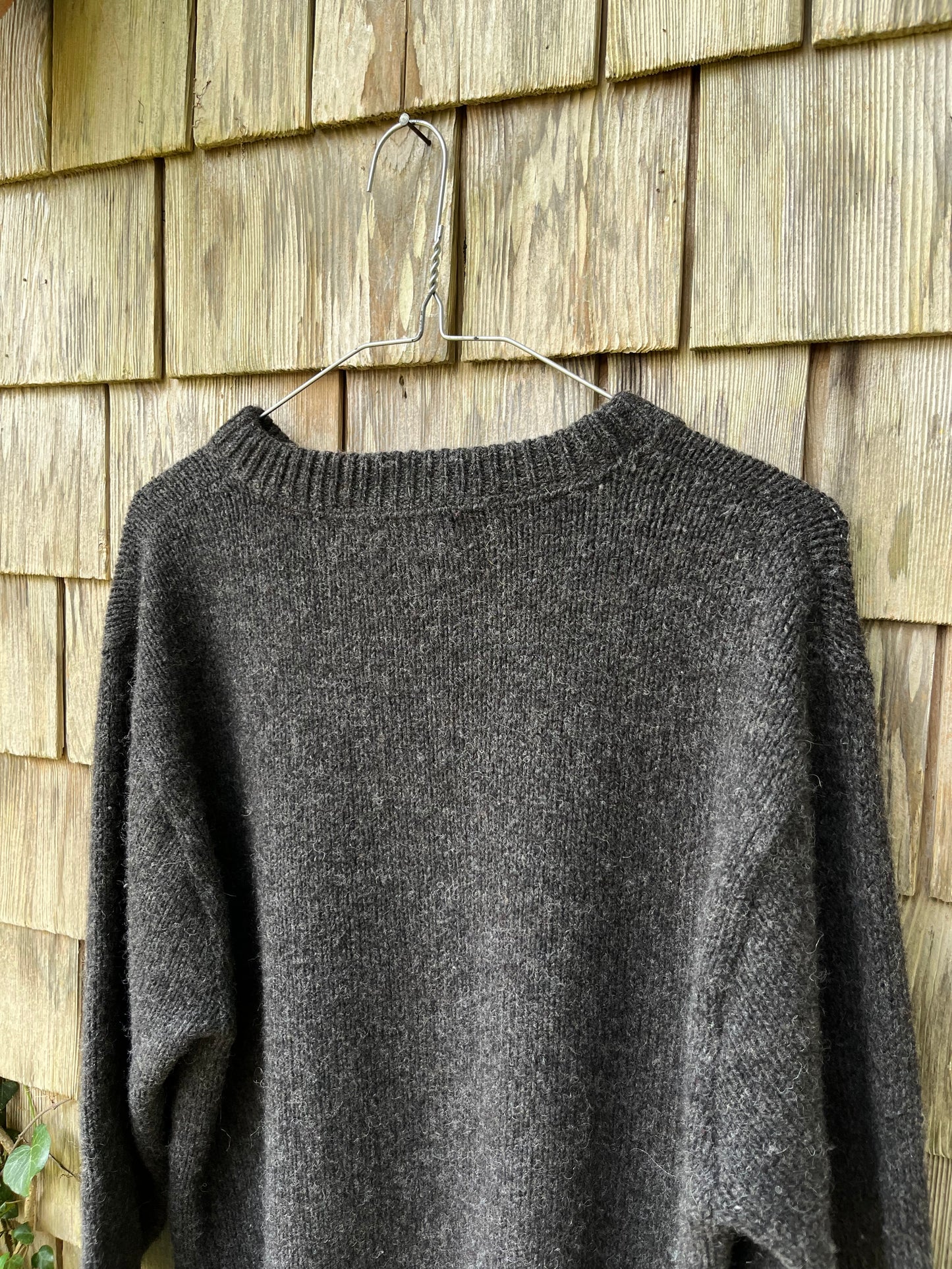 90s L.L. Bean Ragg Wool Crewneck Sweater (M)