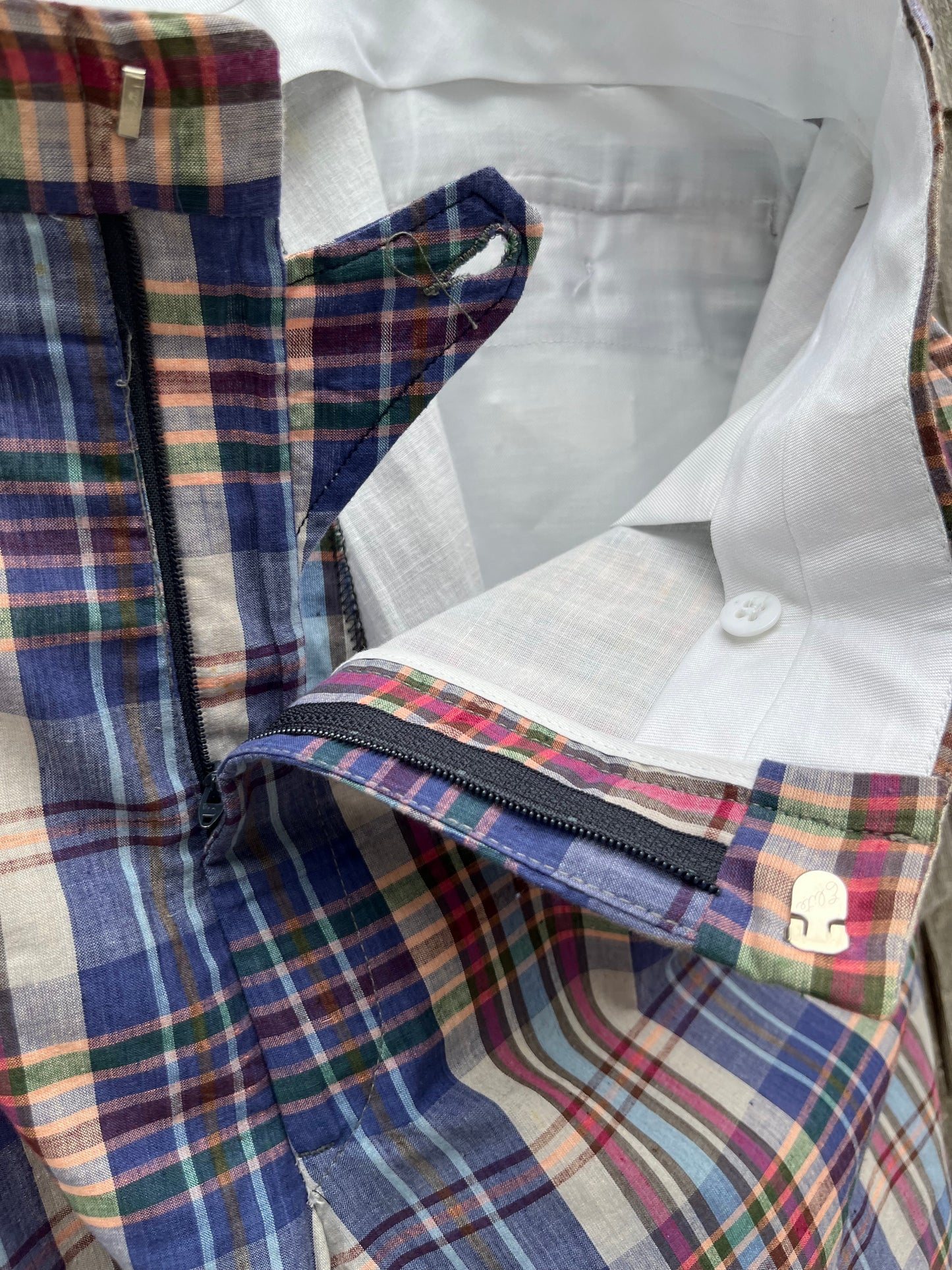 80s Brooks Brothers Madras Plaid Pants (38/29")