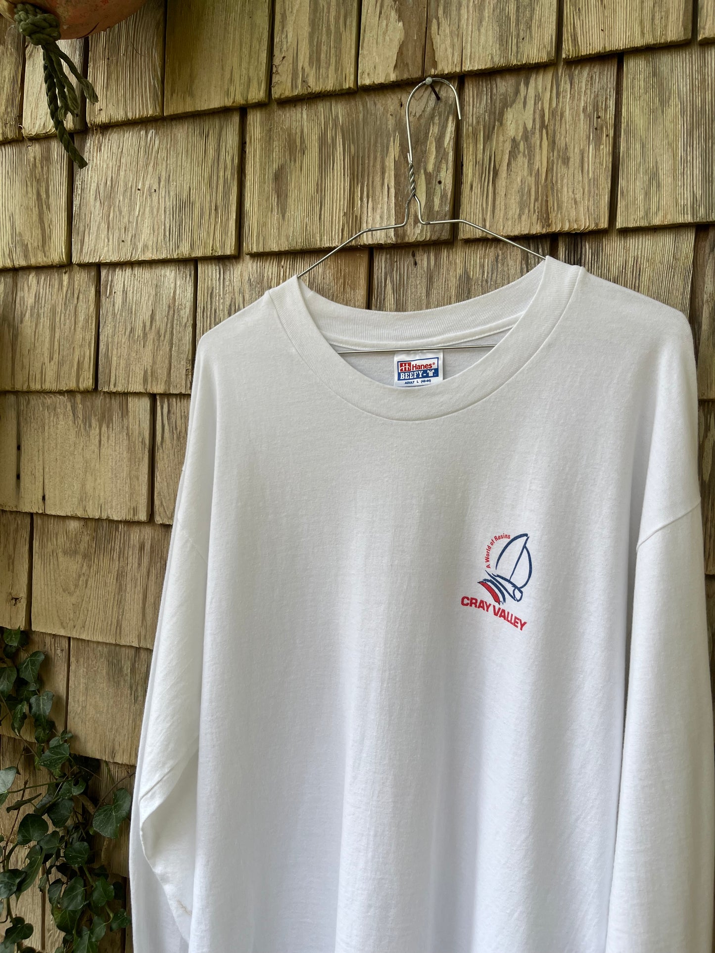 90s Cray Valley 'Around Alone' World Sailing Challenge Long Sleeve T-Shirt (L)