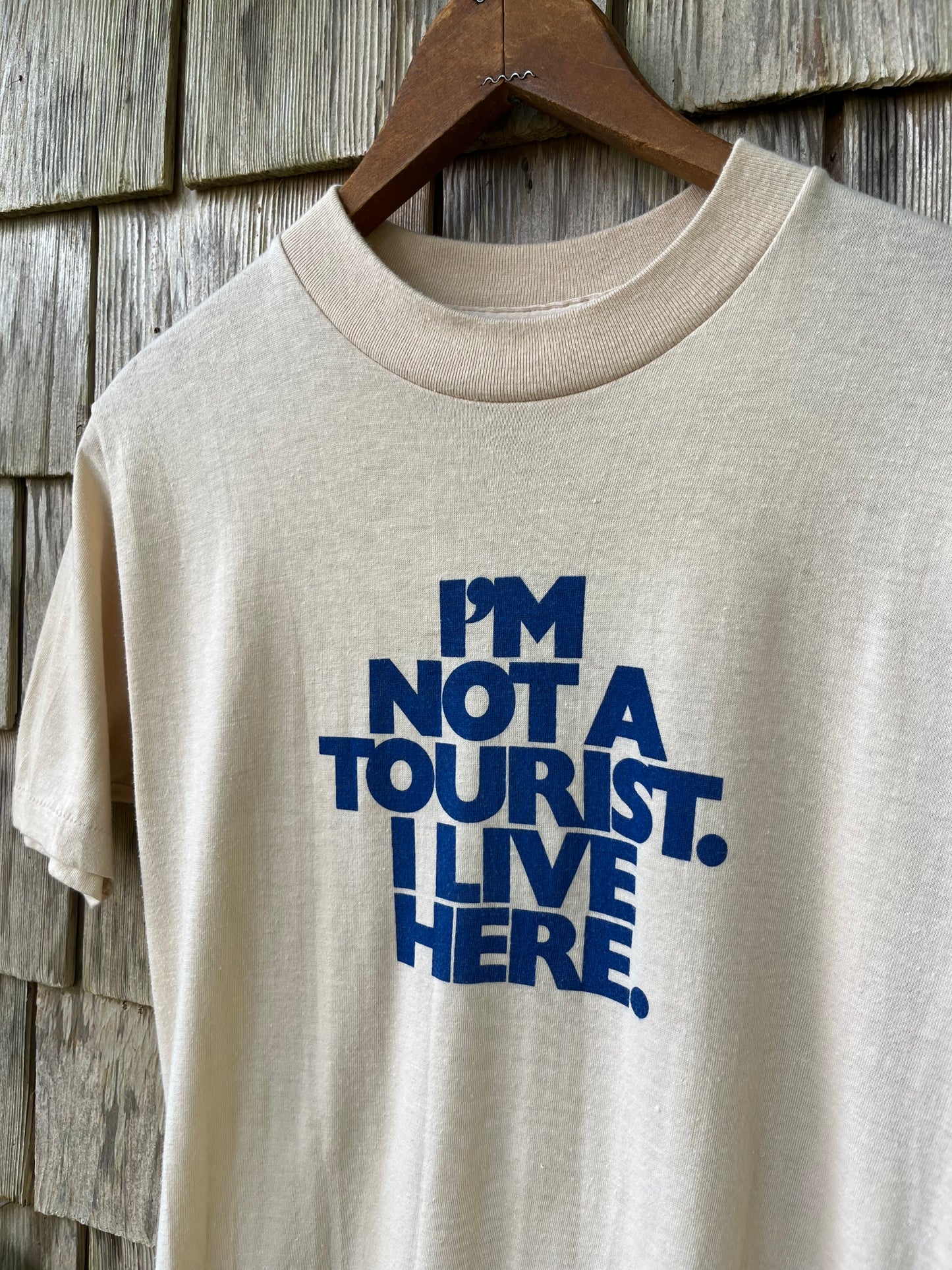70s ‘I’m Not a Tourist I Live Here’ Coming Attractions T-Shirt (S)