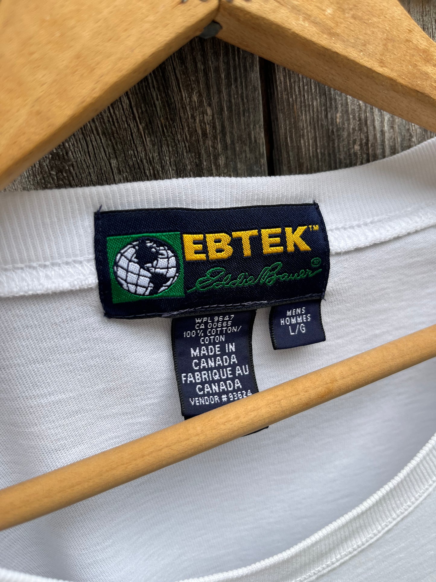 90s Eddie Bauer EBTEK Tennis T-Shirt (XXL)