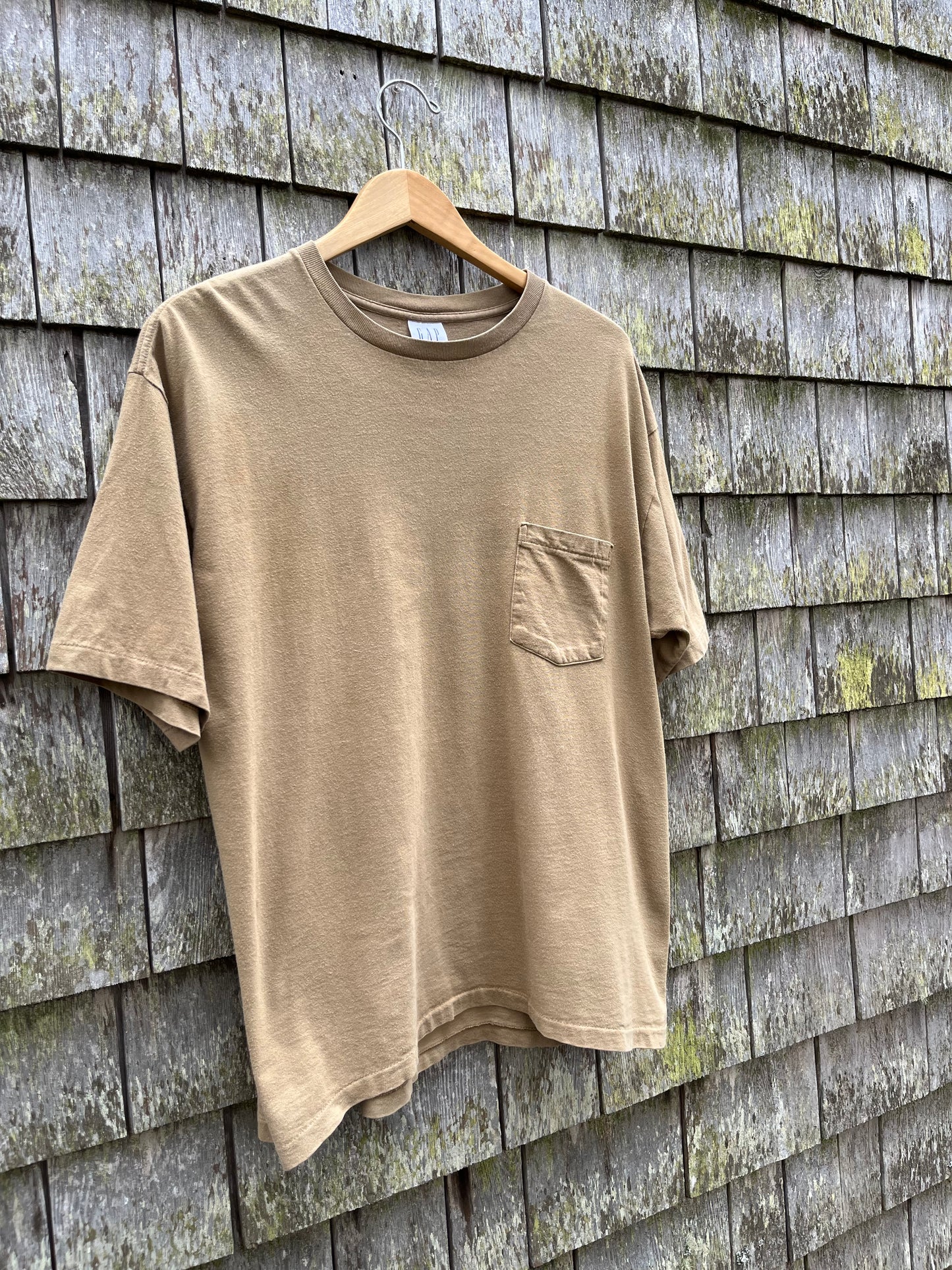 90s GAP Cotton Pocket T-Shirt (L)