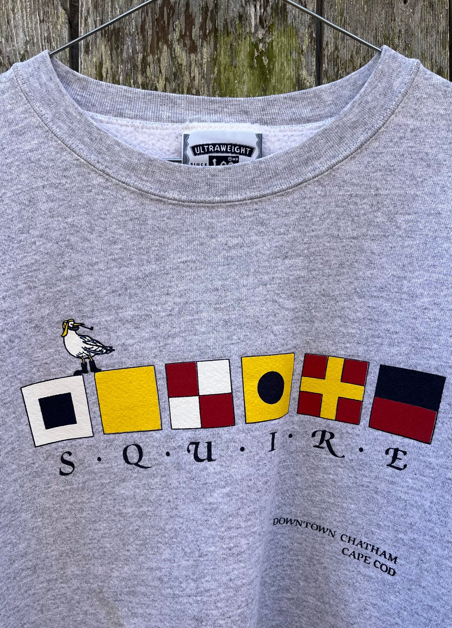 90s The Chatham Squire Bar & Restaurant Heavyweight Crewneck Sweatshirt (XXL)