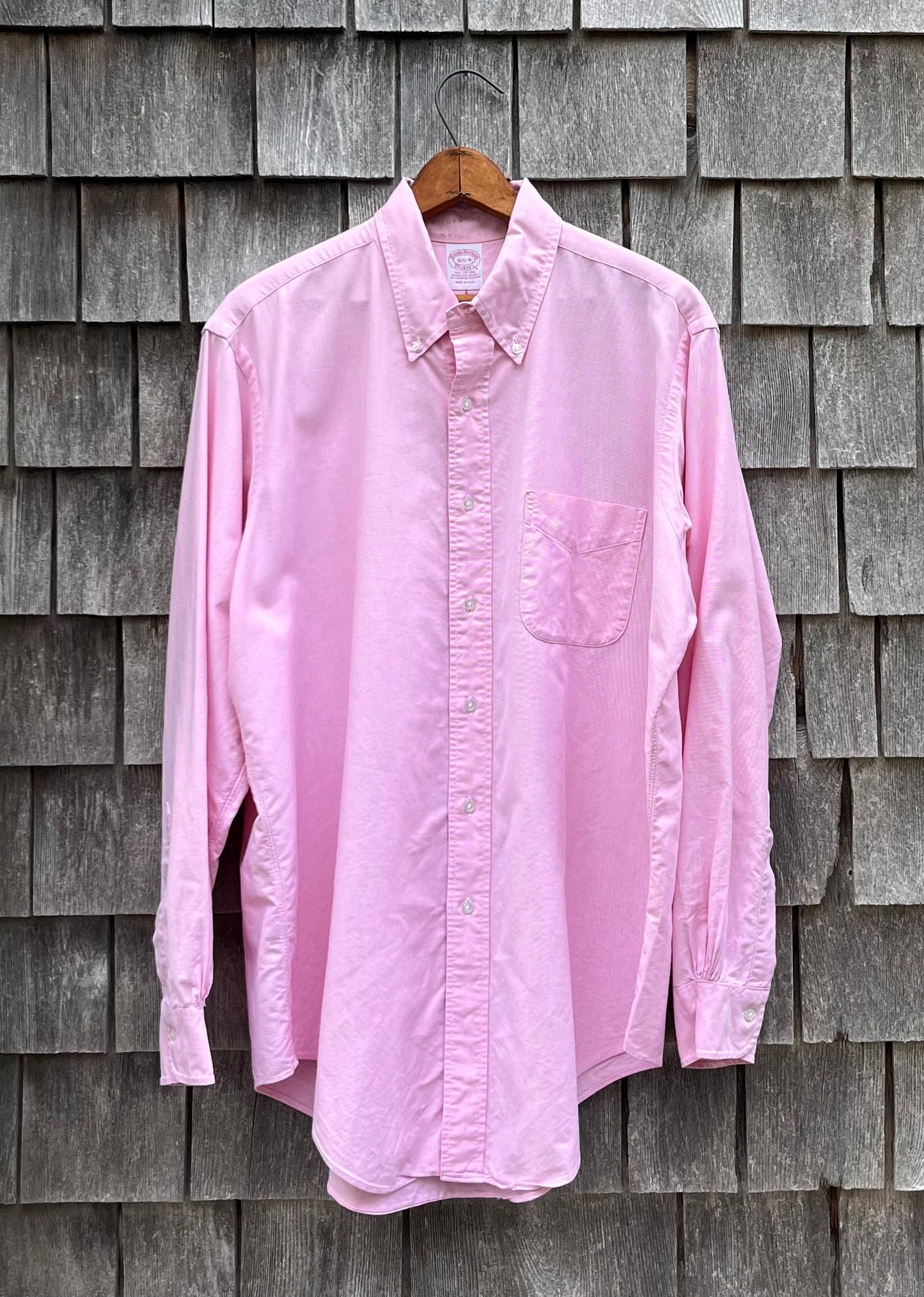 90s Brooks Brothers Makers Oxford Cloth Button Down Shirt (16.5-4)