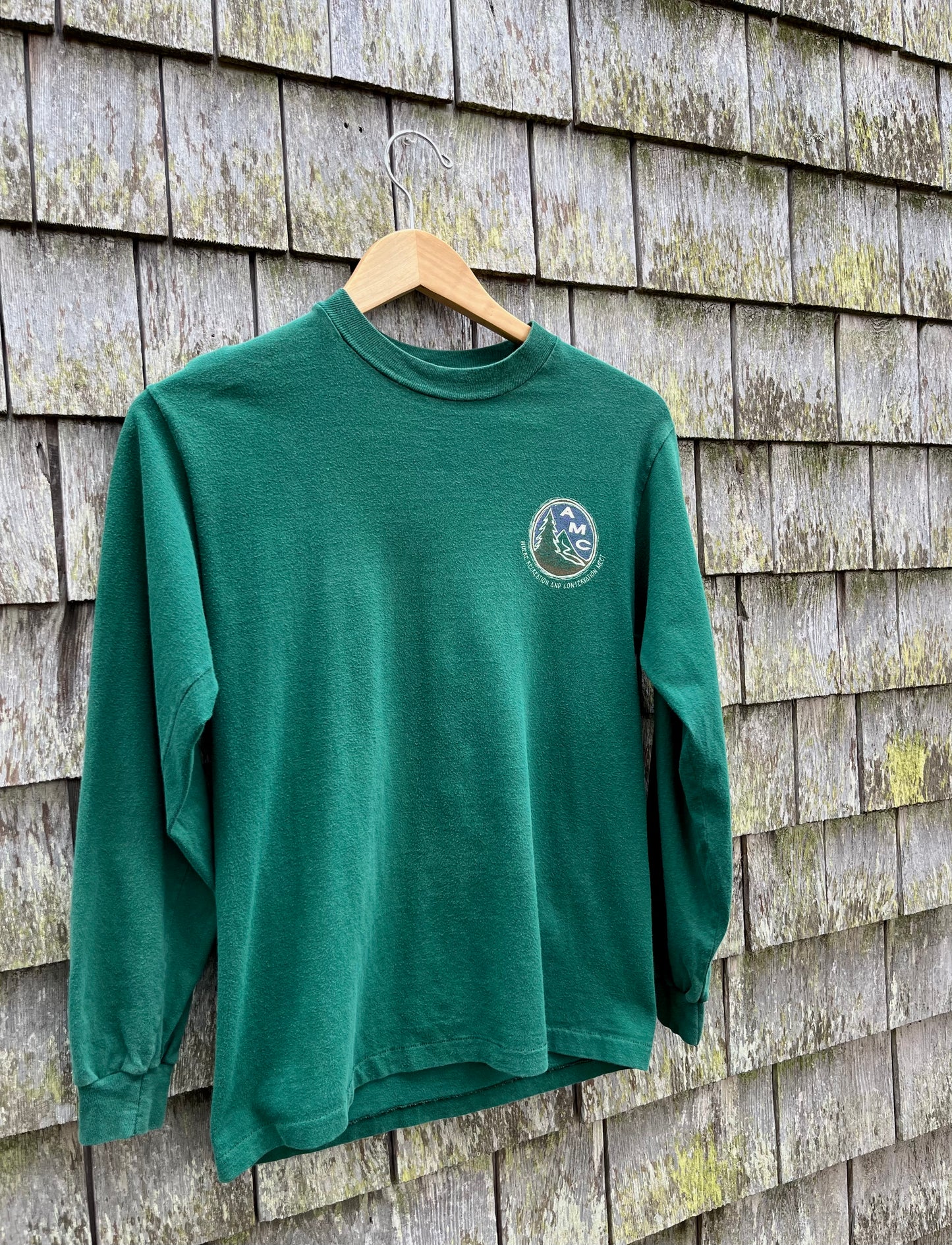 90s Appalachian Mountain Club Galehead Hut New Hampshire Long Sleeve T-Shirt (S)