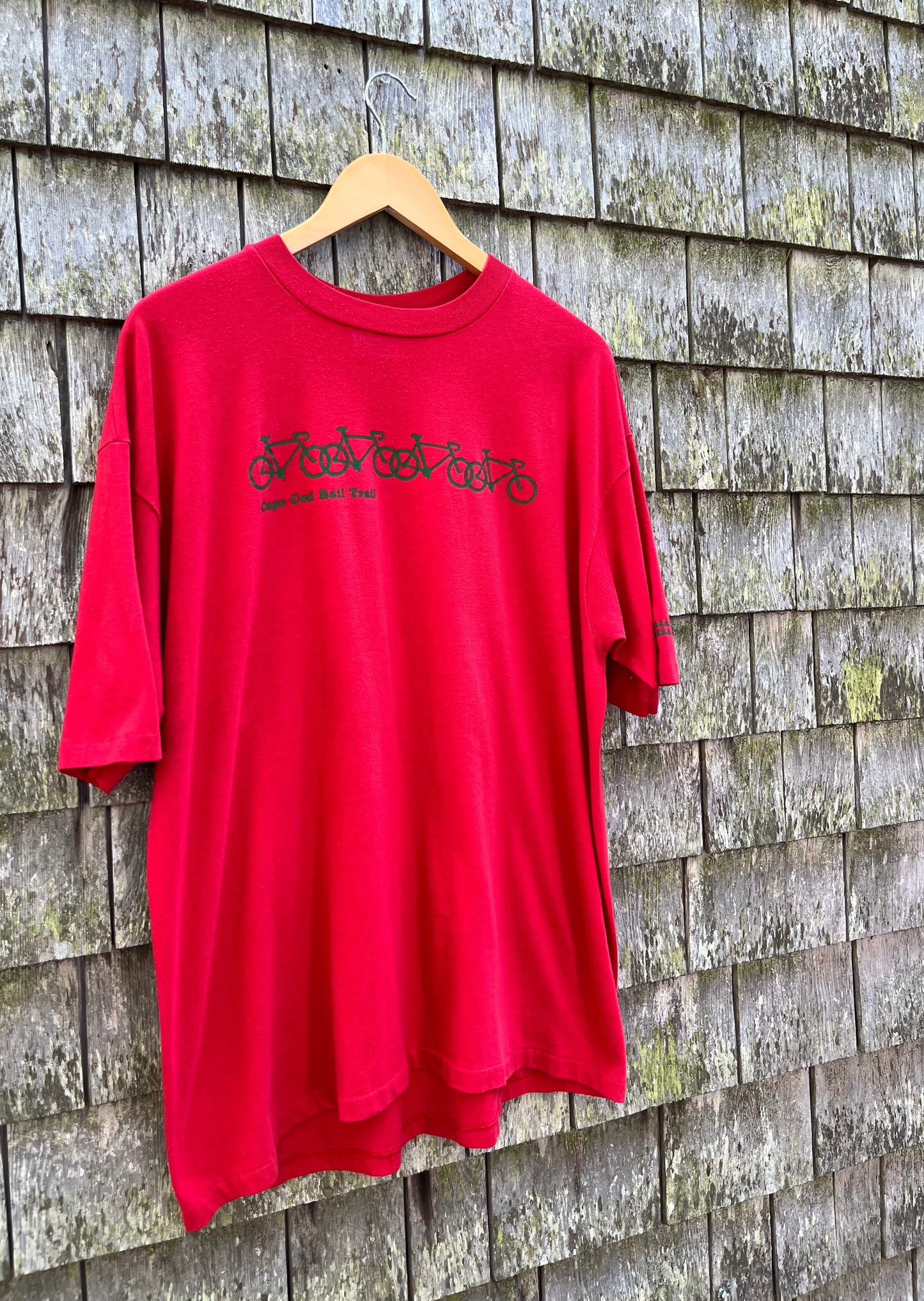 80s Pleasant Lake General Store Cape Cod Rail Trail T-Shirt (XL)