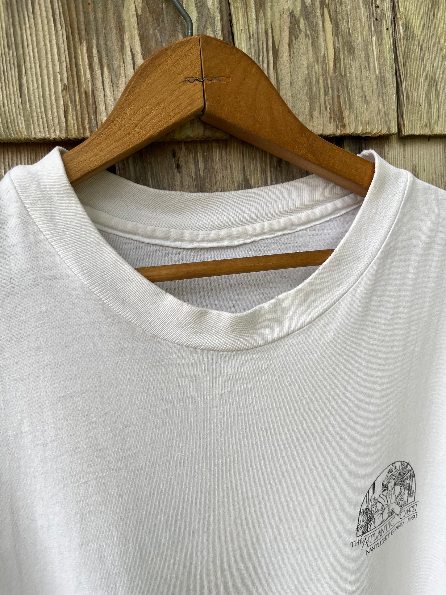90s The Atlantic Cafe Restaurant and Bar Nantucket T-Shirt (XL)