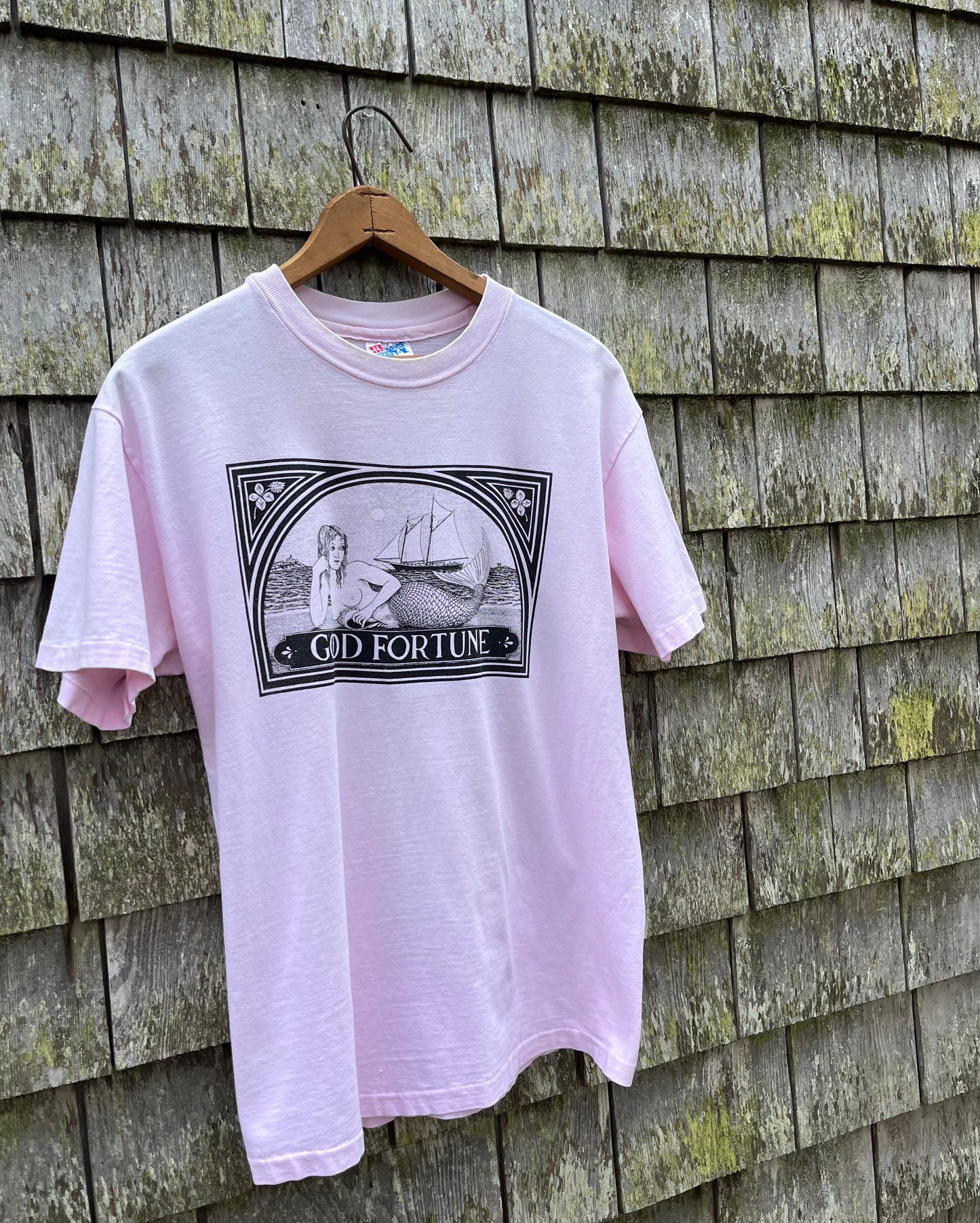 90s Schooner Good Fortune Menemsha Martha’s Vineyard T-Shirt (M)