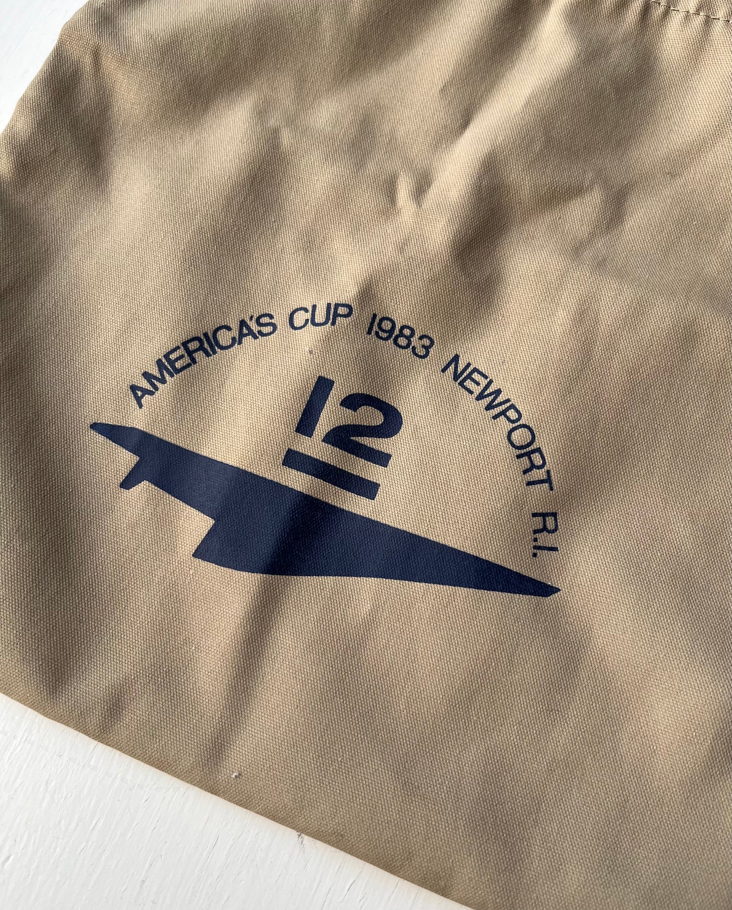 80s Americas Cup Newport Rhode Island Yachtwear Research Incorporated Tote Bag