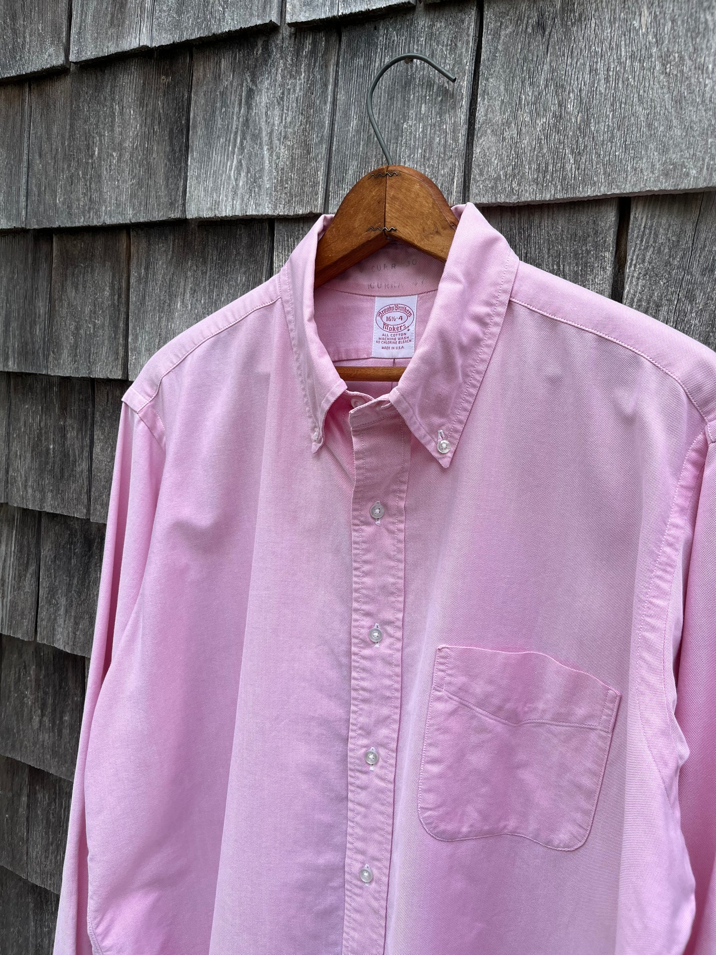 90s Brooks Brothers Makers Oxford Cloth Button Down Shirt (16.5-4)