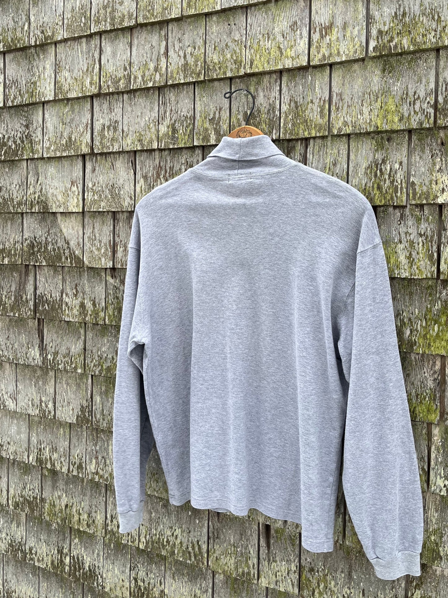 90s J.Crew Cotton Turtleneck Shirt (L)