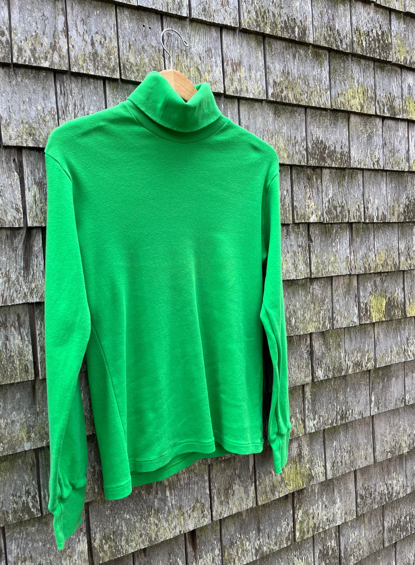 90s Duofold Cotton Turtleneck Shirt (M)