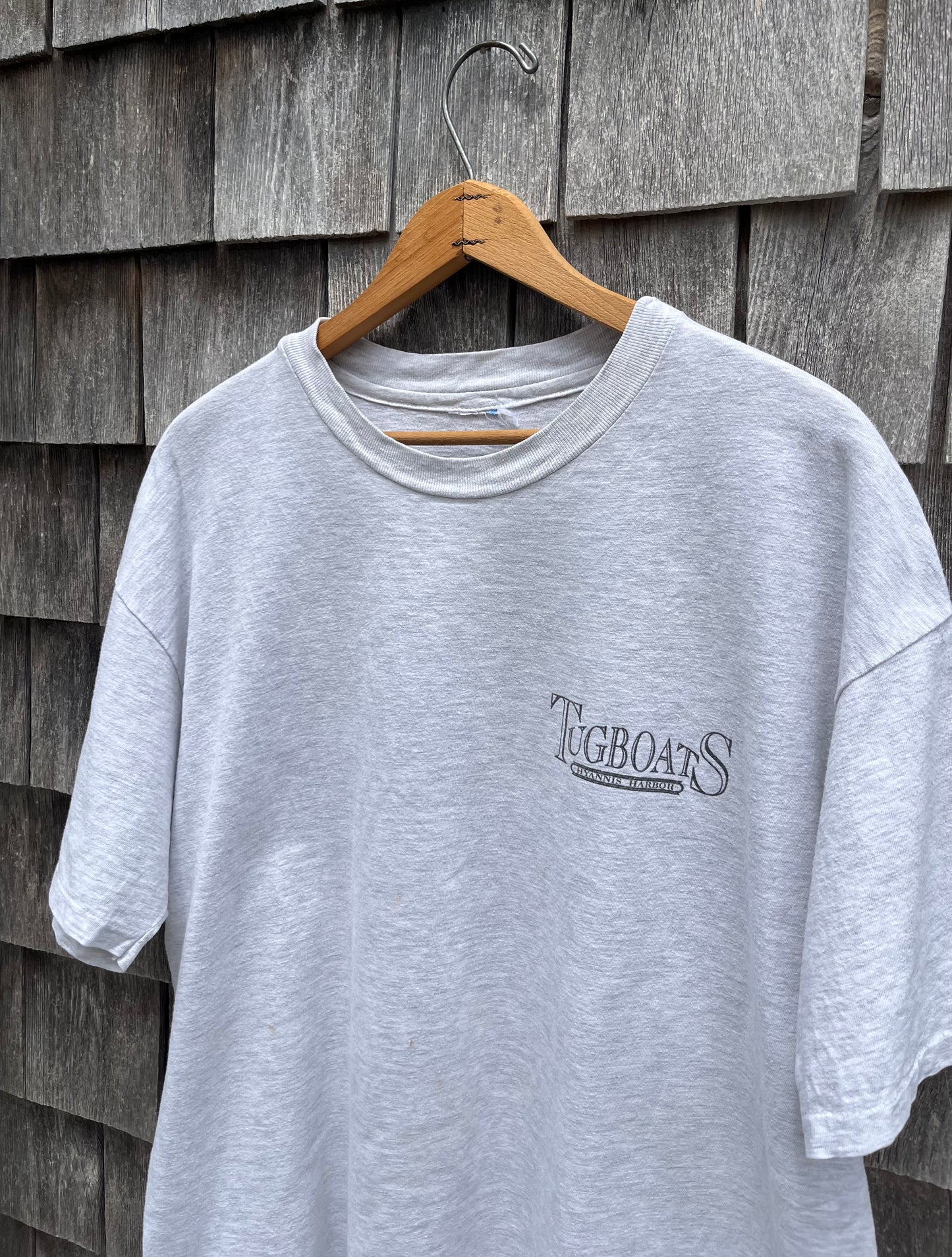 90s Tugboat’s Restaurant Hyannis Harbor T-Shirt (L/XL)
