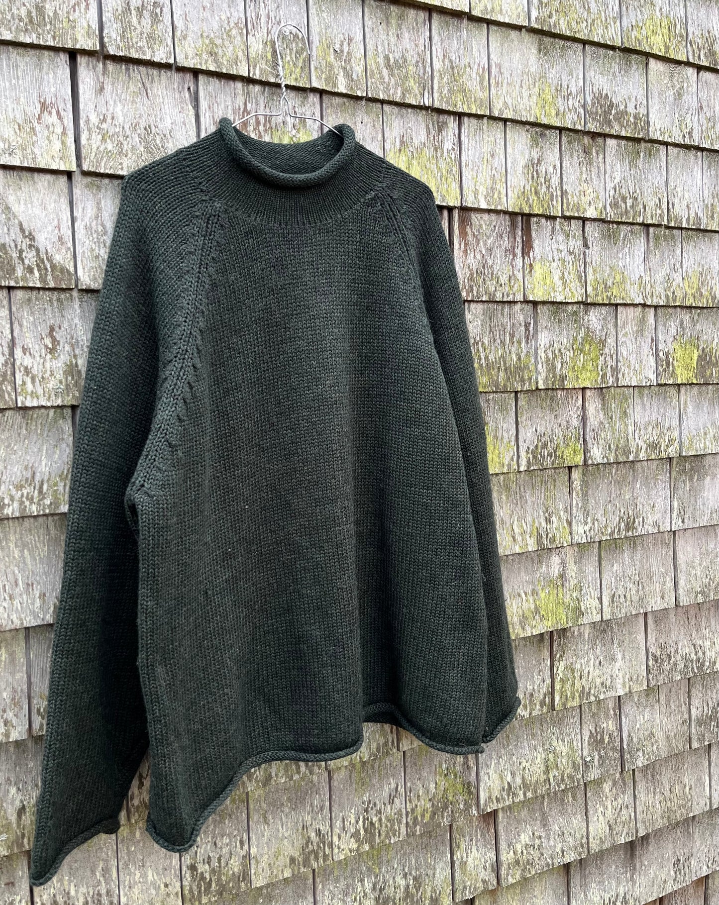 90s J.Crew Wool Roll Neck Sweater (XL)