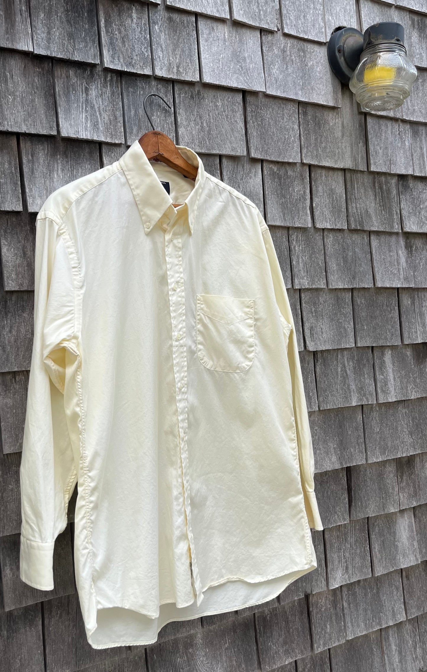 90s Gitman Bros. for Hinsdale Clothiers Pinpoint Oxford Cloth Button Down Shirt (15.5-2)