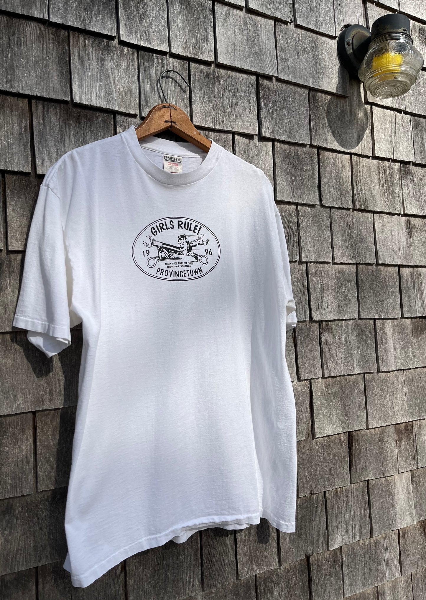 1997 'Girls Rule' Provincetown T-Shirt (L)